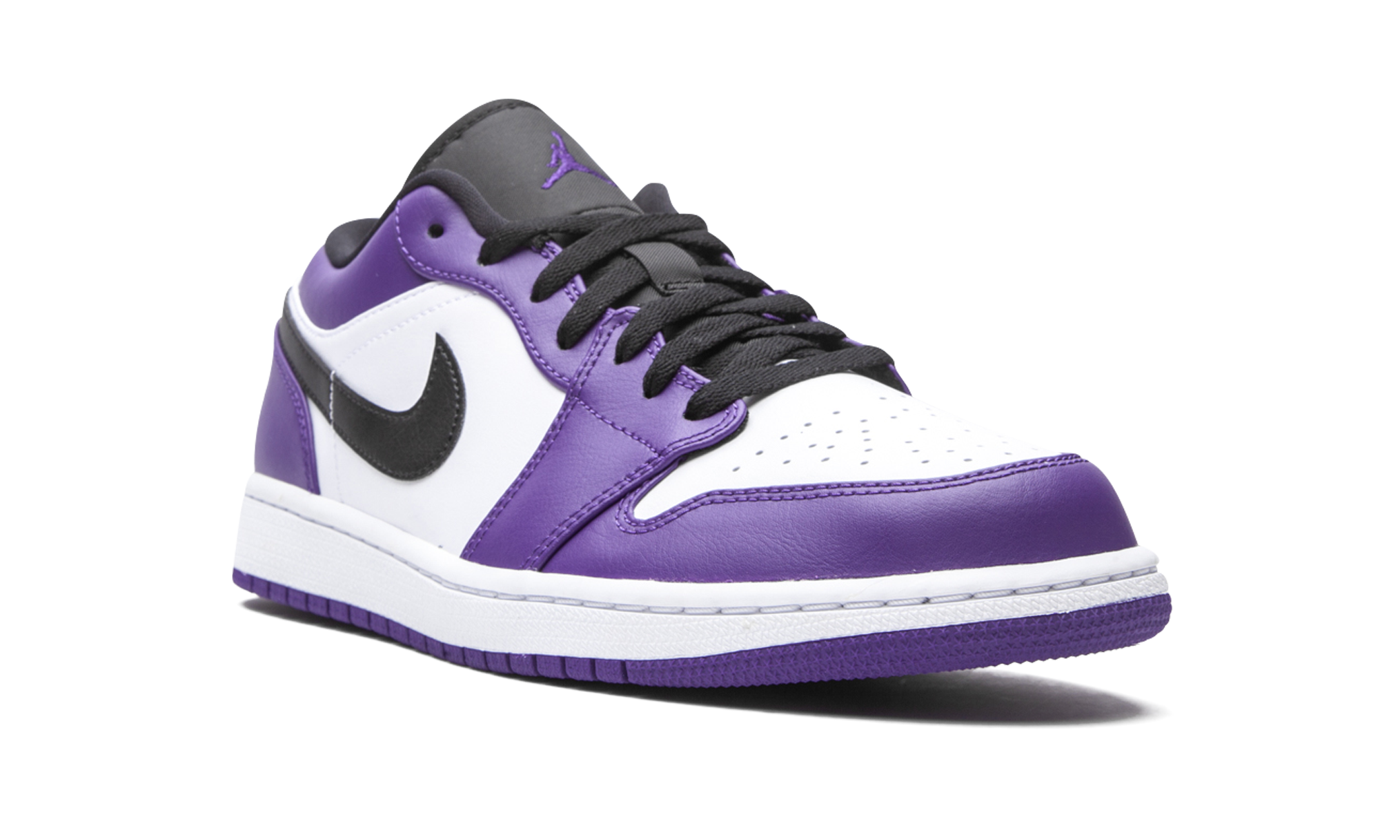 jordan 1 low court purple white+553558-500+diagnol right view