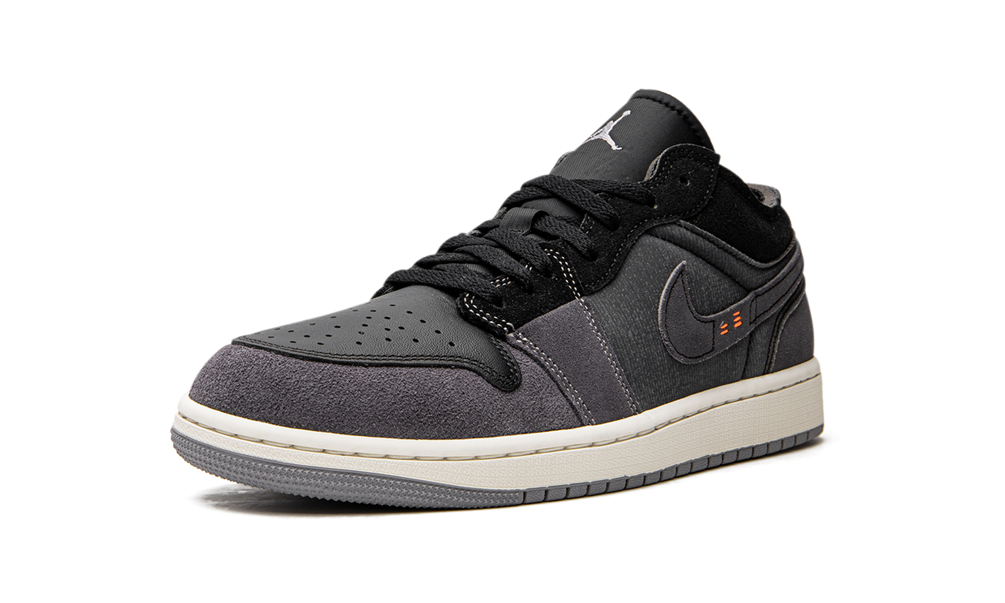 jordan 1 low craft inside out black+DN1635-001+left diagnol single view