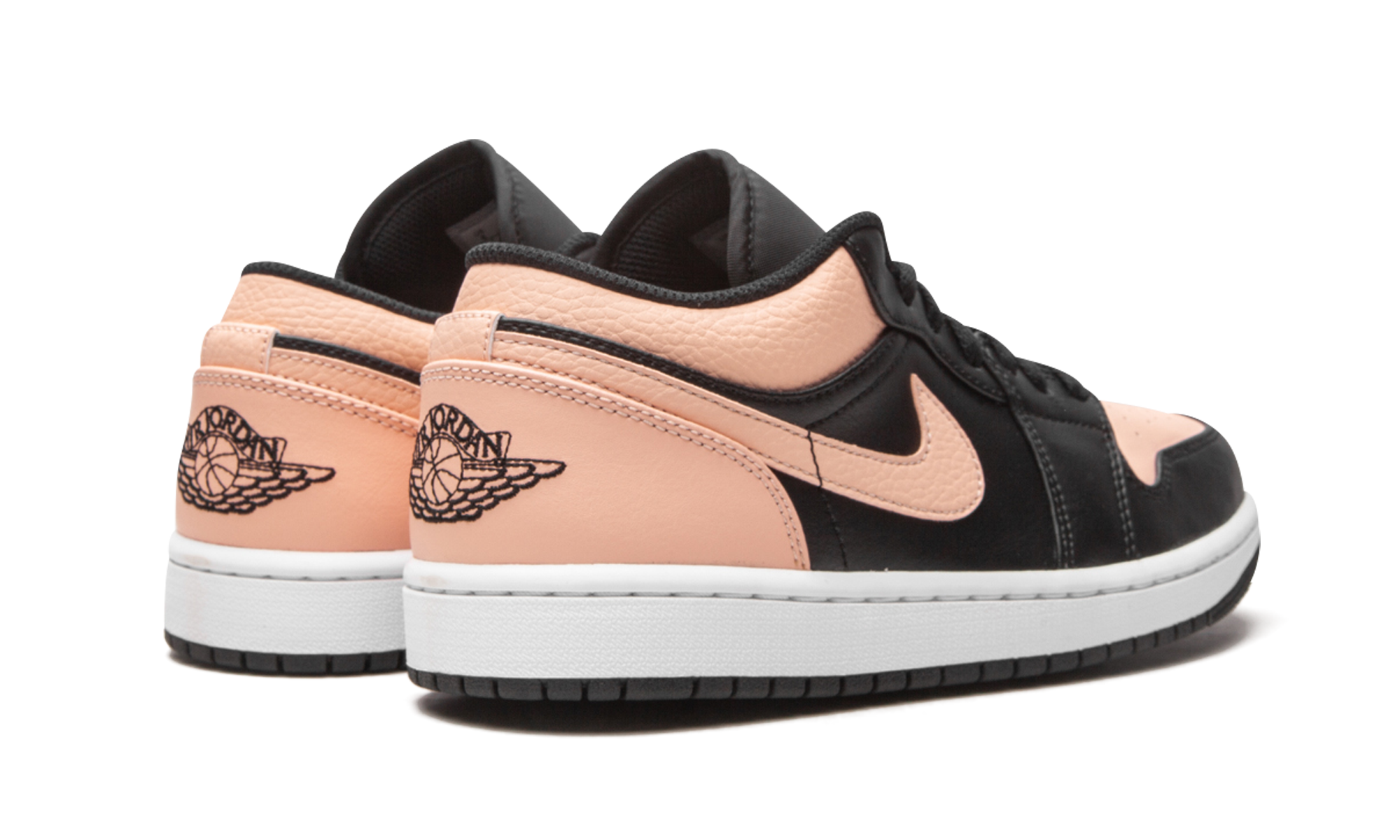 jordan 1 low crimson tint+553558-034+diagnol right behind view