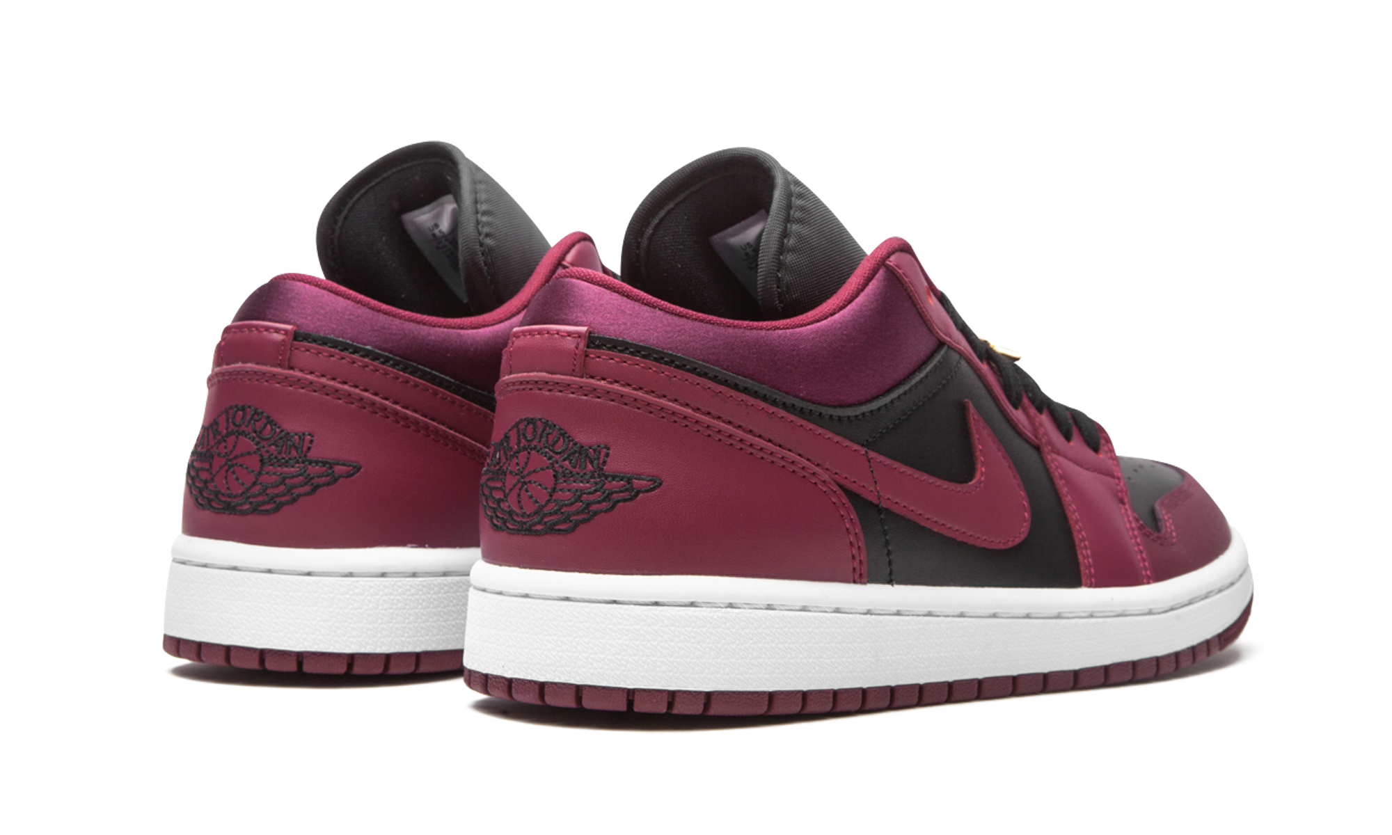 jordan 1 low dark beetroot black women s+DB6491-600+diagnol right behind view