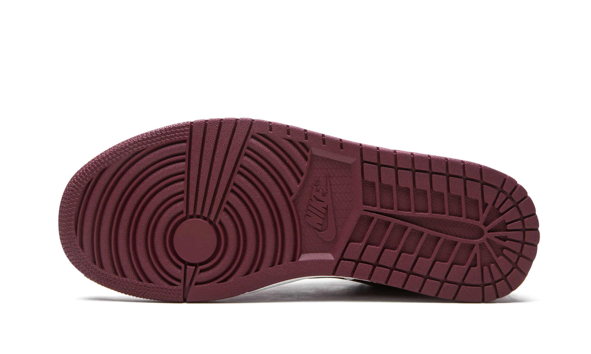 jordan 1 low dark beetroot black women s+DB6491-600+bottom view