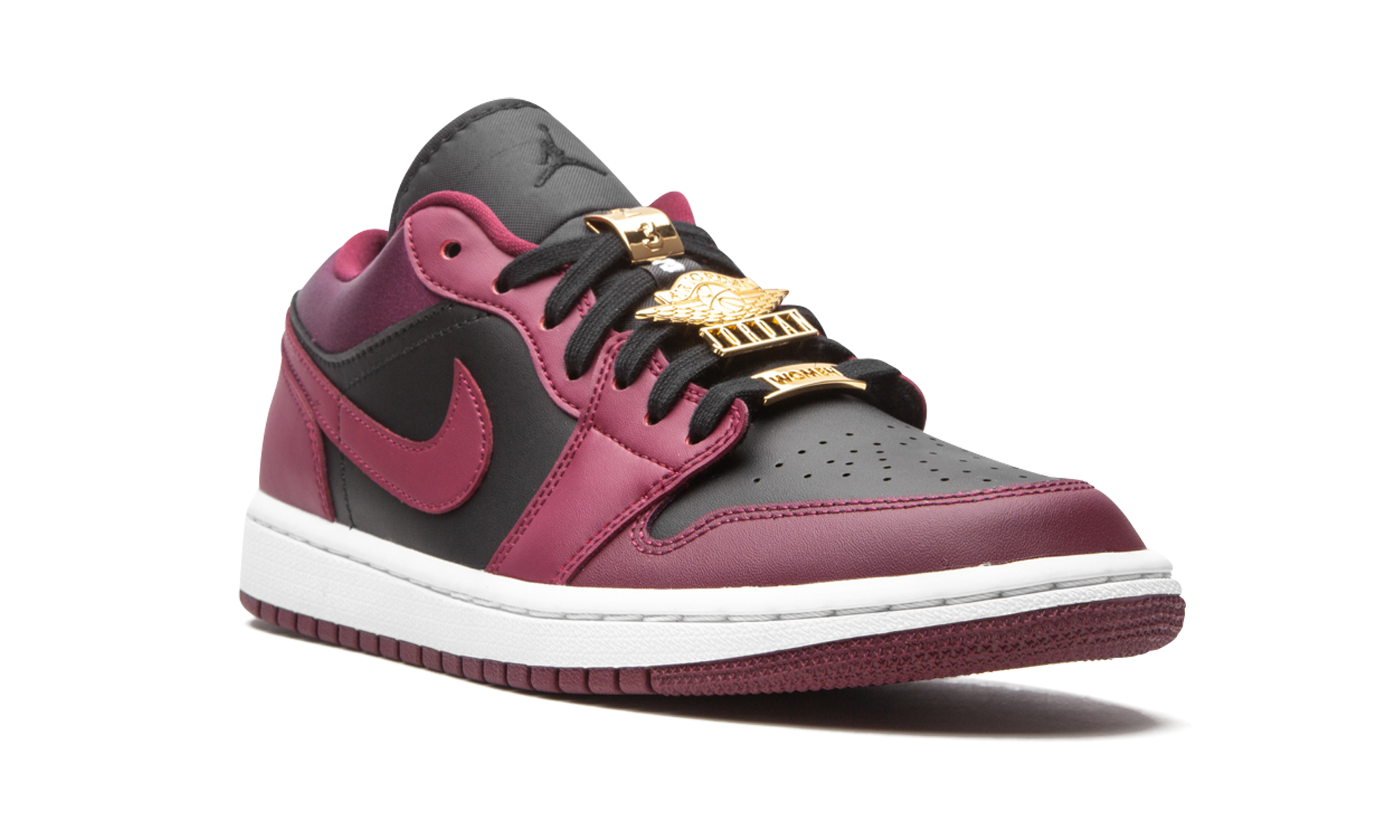 jordan 1 low dark beetroot black women s+DB6491-600+diagnol right view