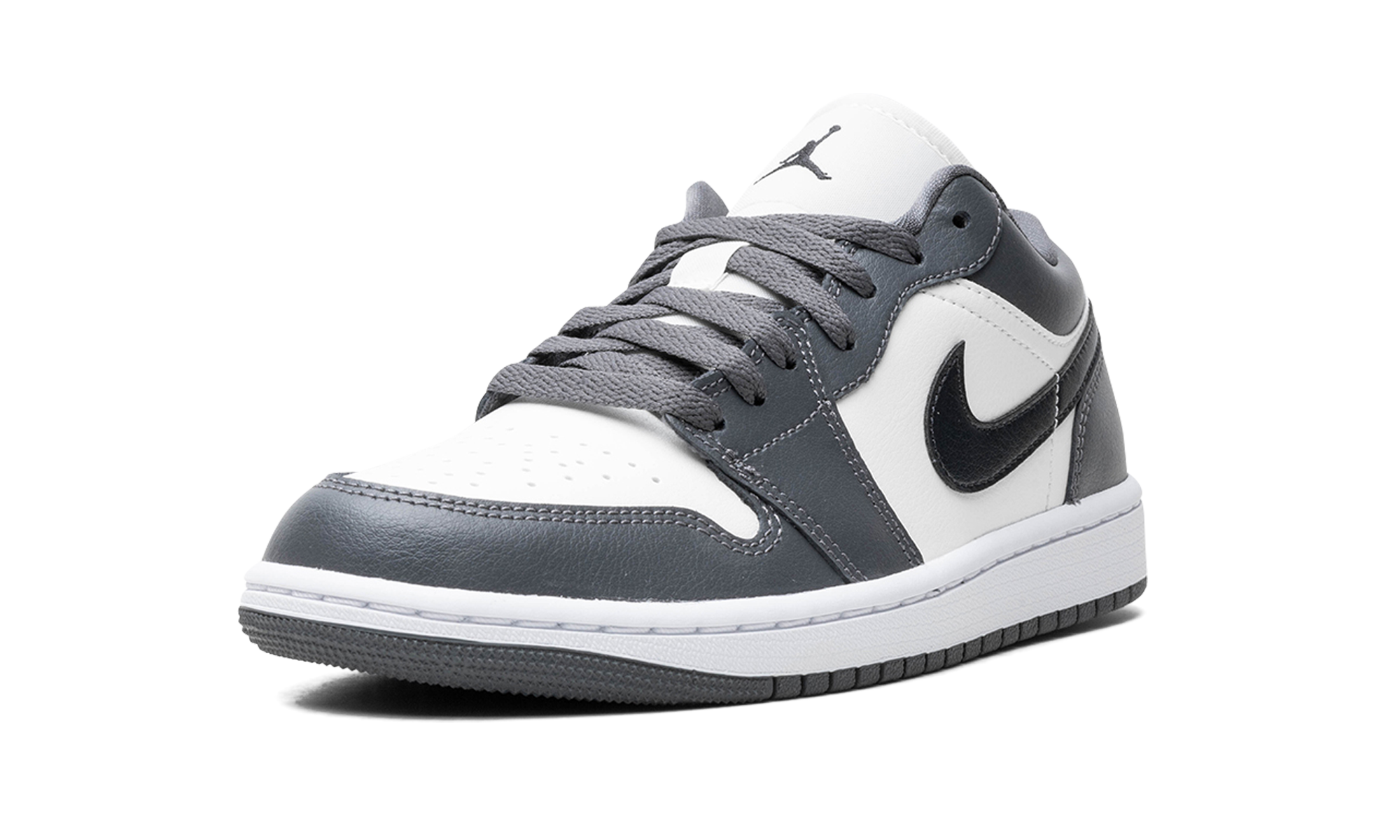 jordan 1 low dark grey women s+DC0774-102+left diagnol single view