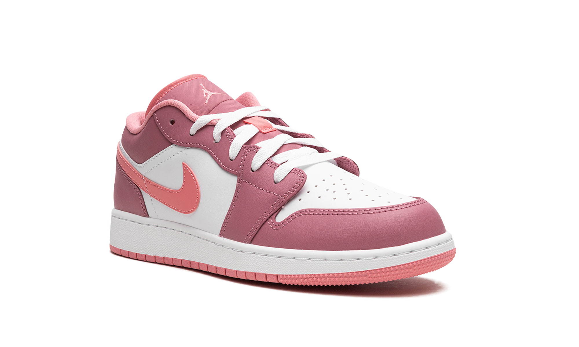 jordan 1 low desert berry gs+553560-616+diagnol right view