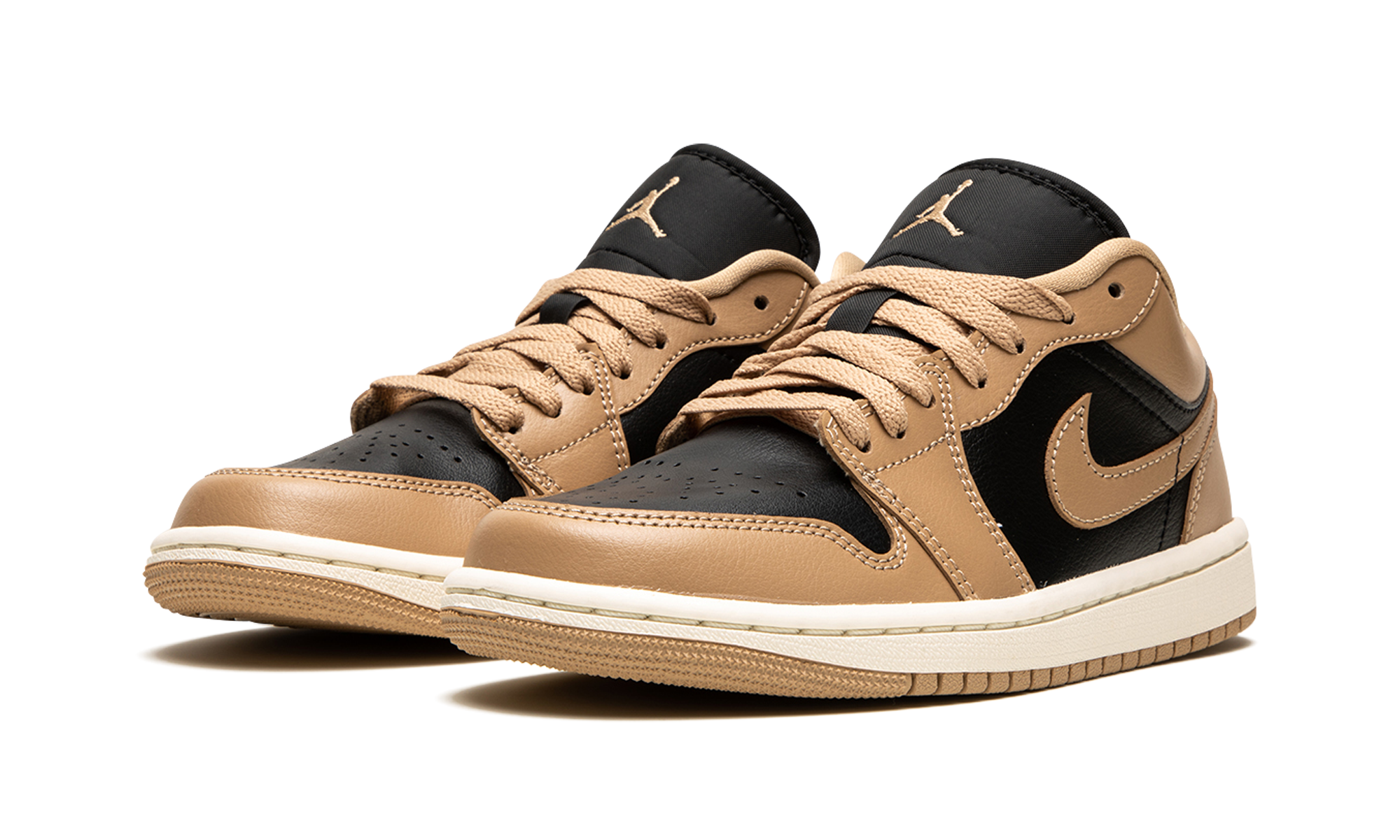 jordan 1 low desert women s+DC0774-201+diagnol left view