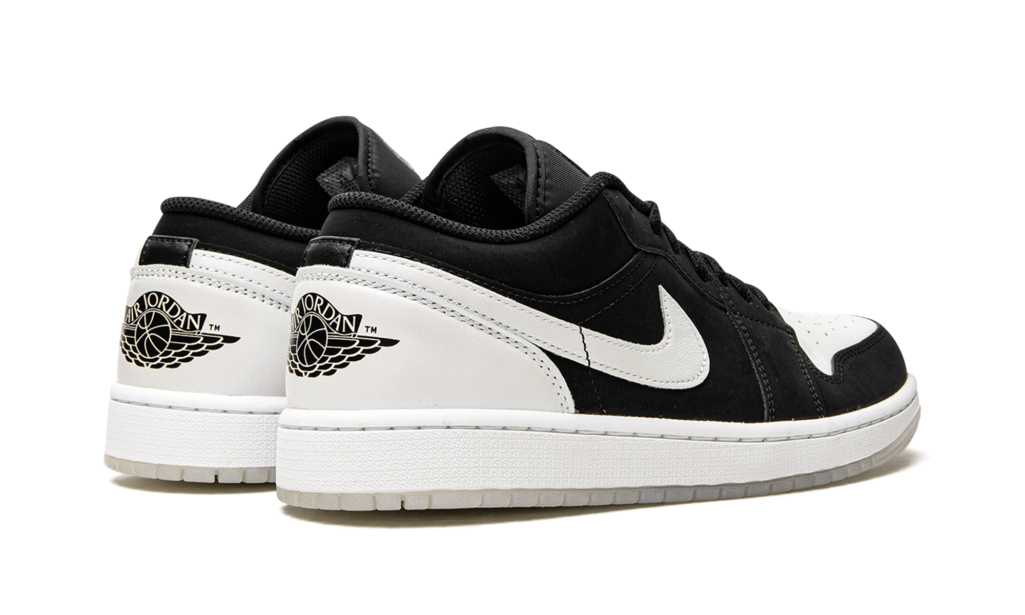 jordan 1 low diamond shorts+DH6931-001+diagnol right behind view