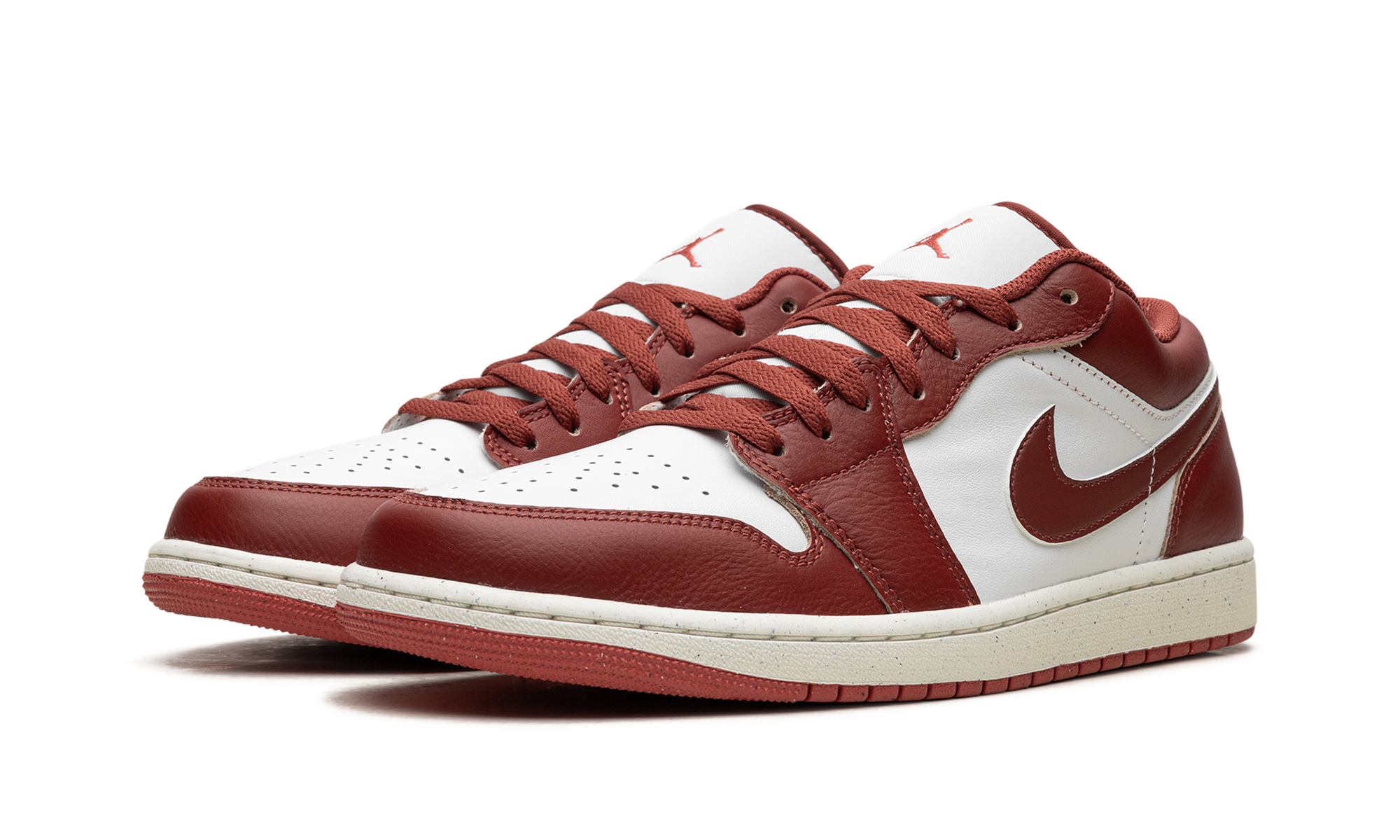 jordan 1 low dune red+FJ3459-160+diagnol left view