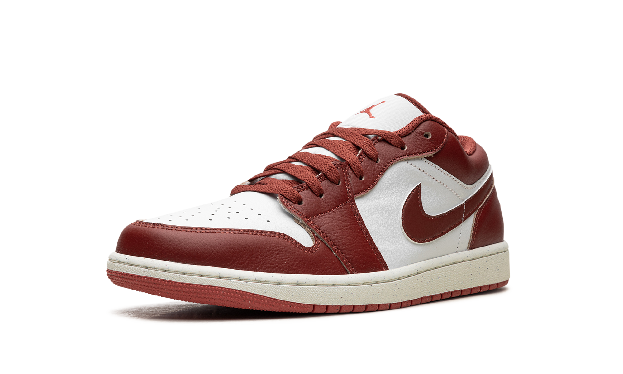 jordan 1 low dune red+FJ3459-160+left diagnol single view