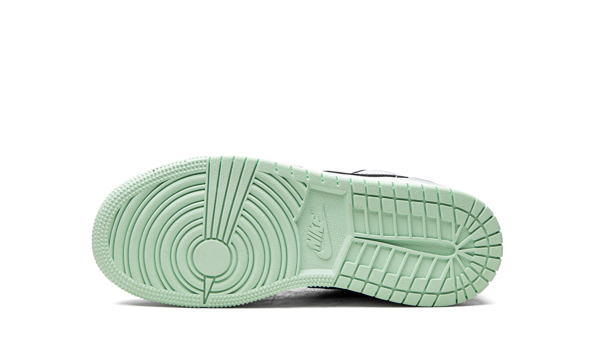 jordan 1 low easter pastel tie dye gs+DQ2514-100+bottom view