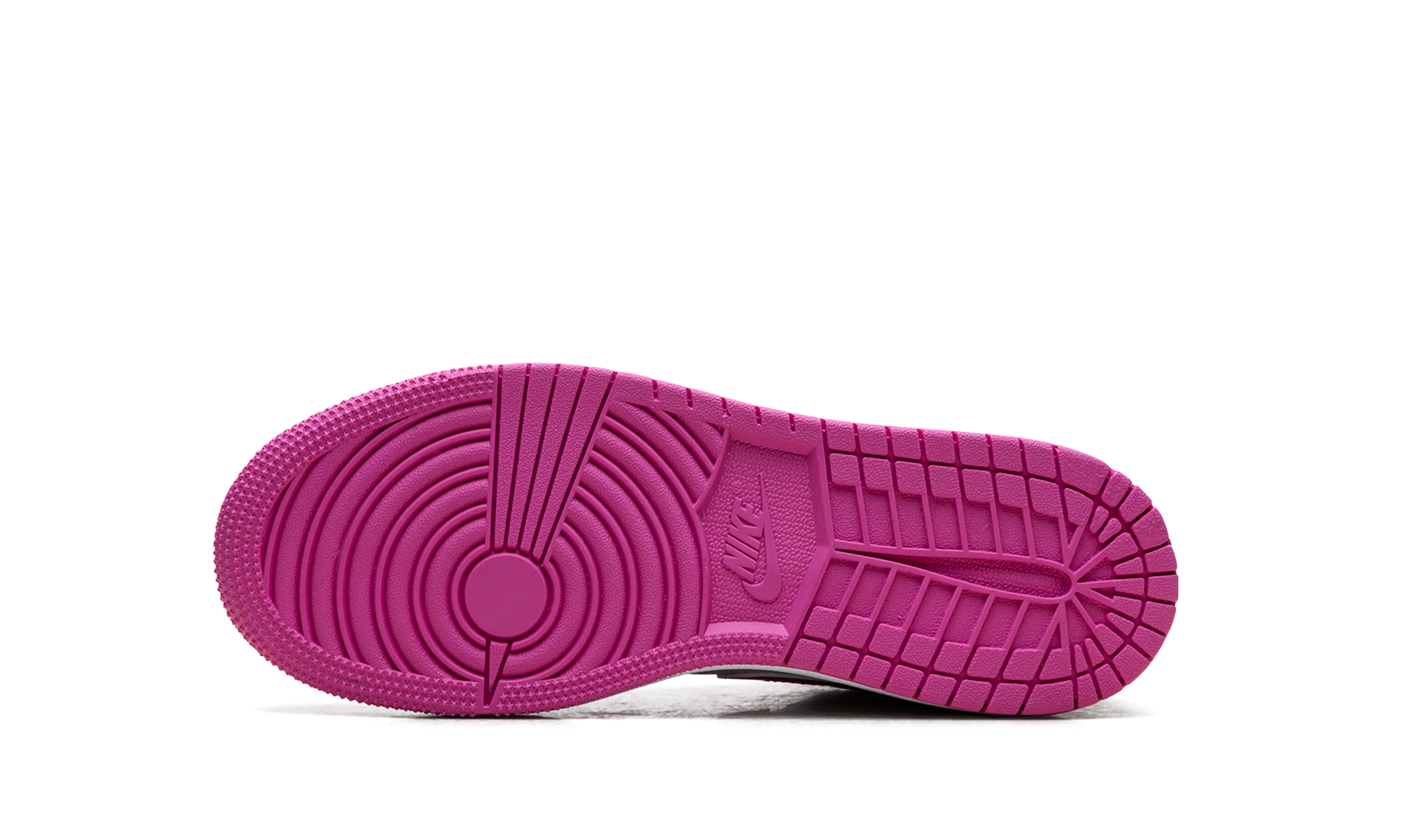 jordan 1 low fire pink gs+FV8486-600+bottom view