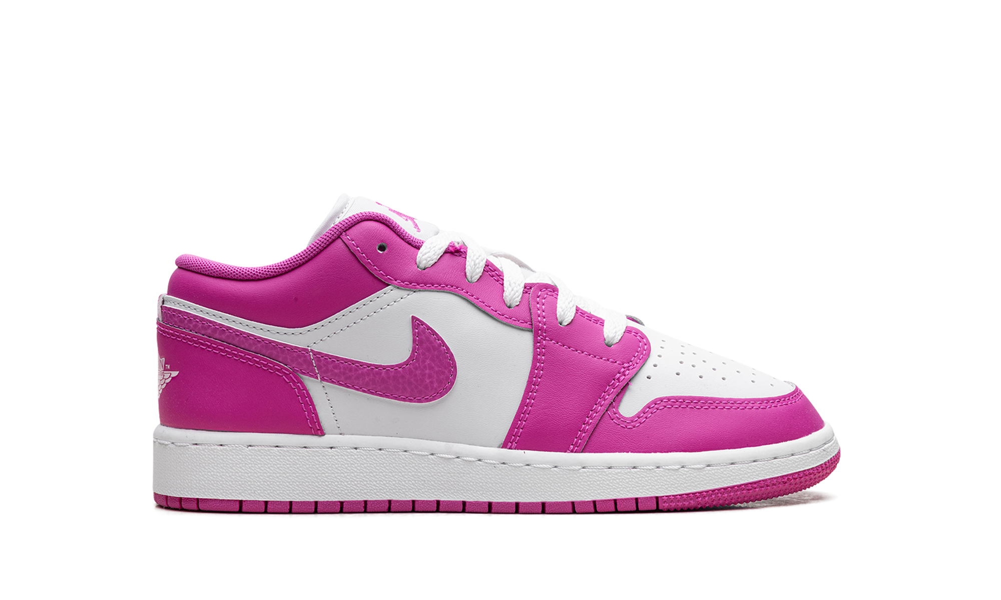 jordan 1 low fire pink gs+FV8486-600+right view