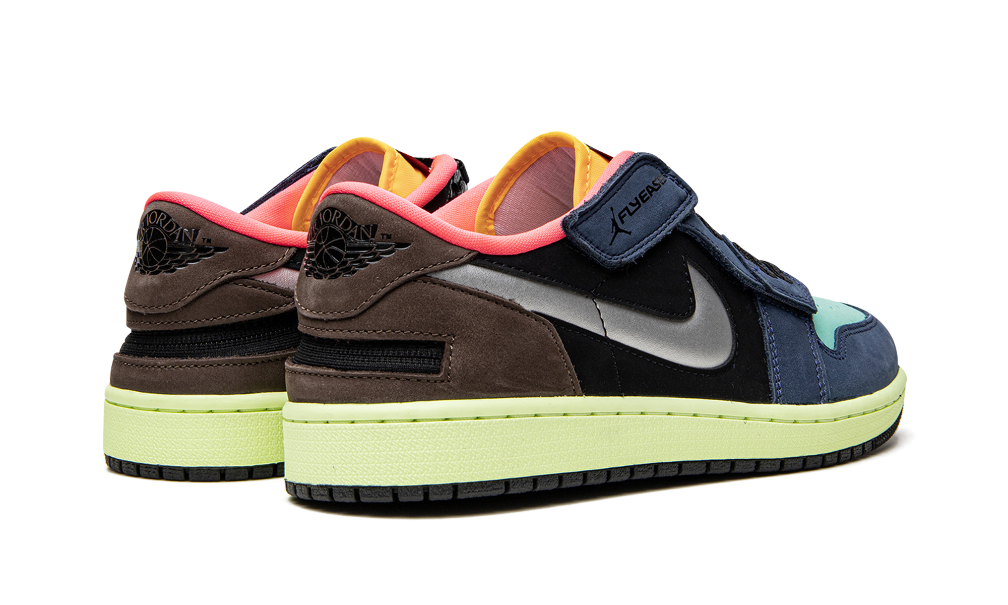 jordan 1 low flyease bio hack+DM1206-201+diagnol right behind view