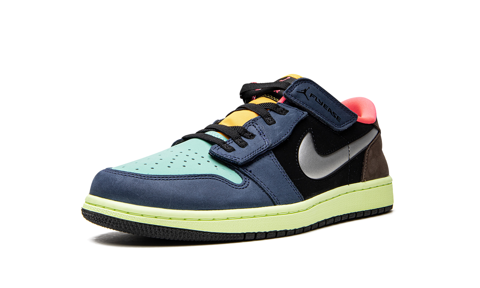 jordan 1 low flyease bio hack+DM1206-201+left diagnol single view