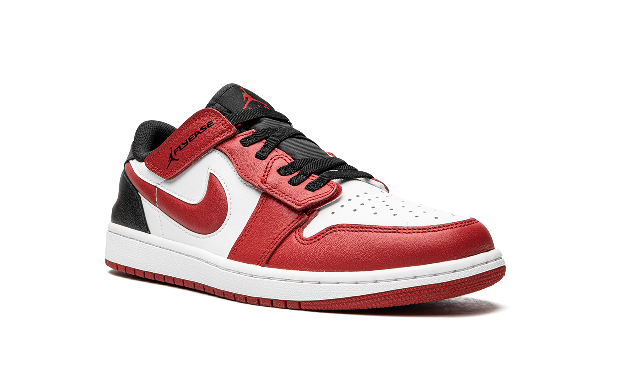 jordan 1 low flyease gym red+DM1206-163+diagnol right view