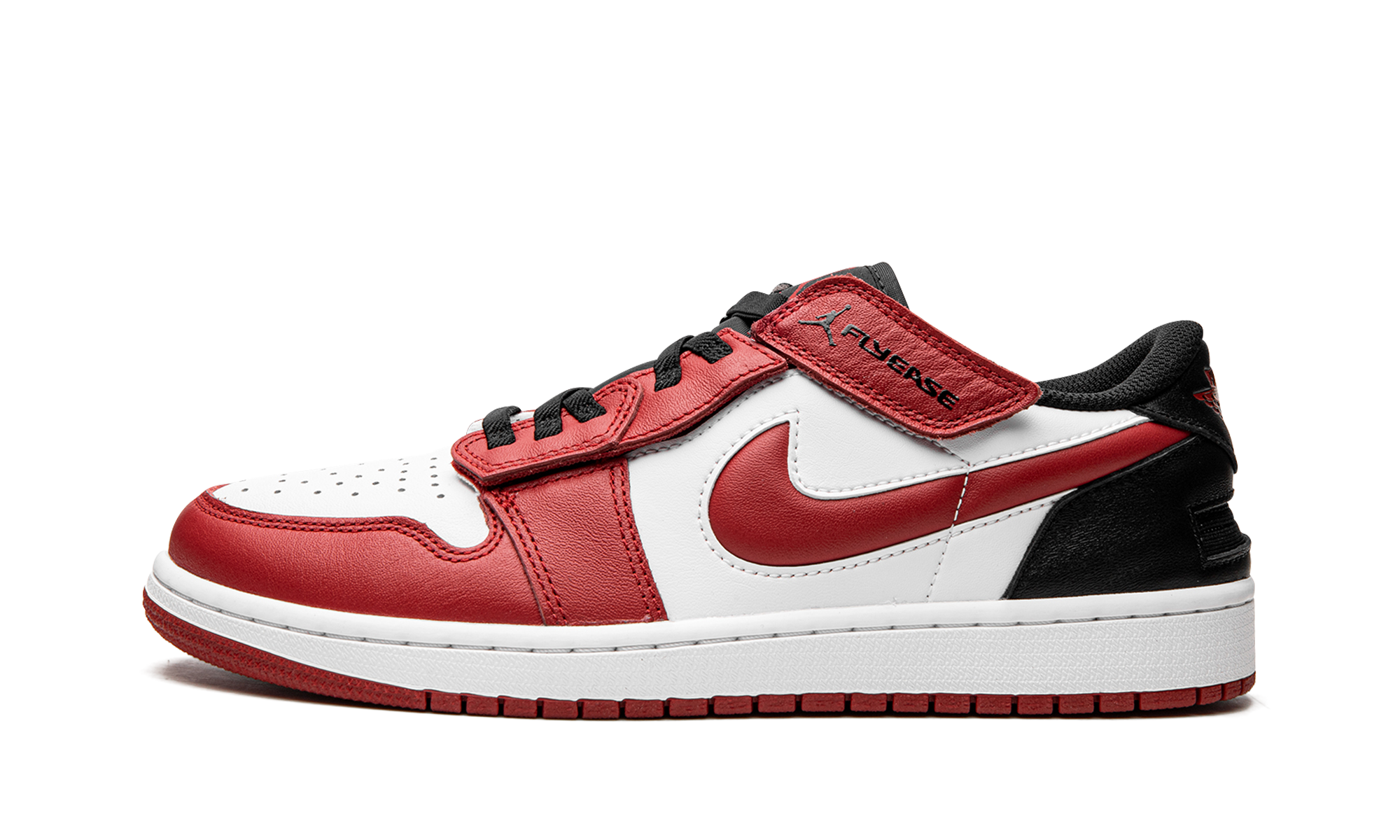jordan 1 low flyease gym red+DM1206-163+diagnol right view 1