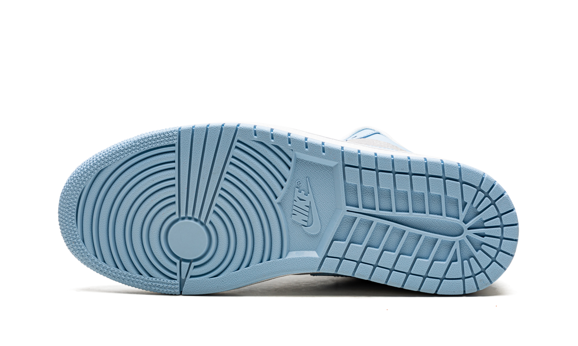 jordan 1 low football grey aluminum women s+DC0774-050+bottom view