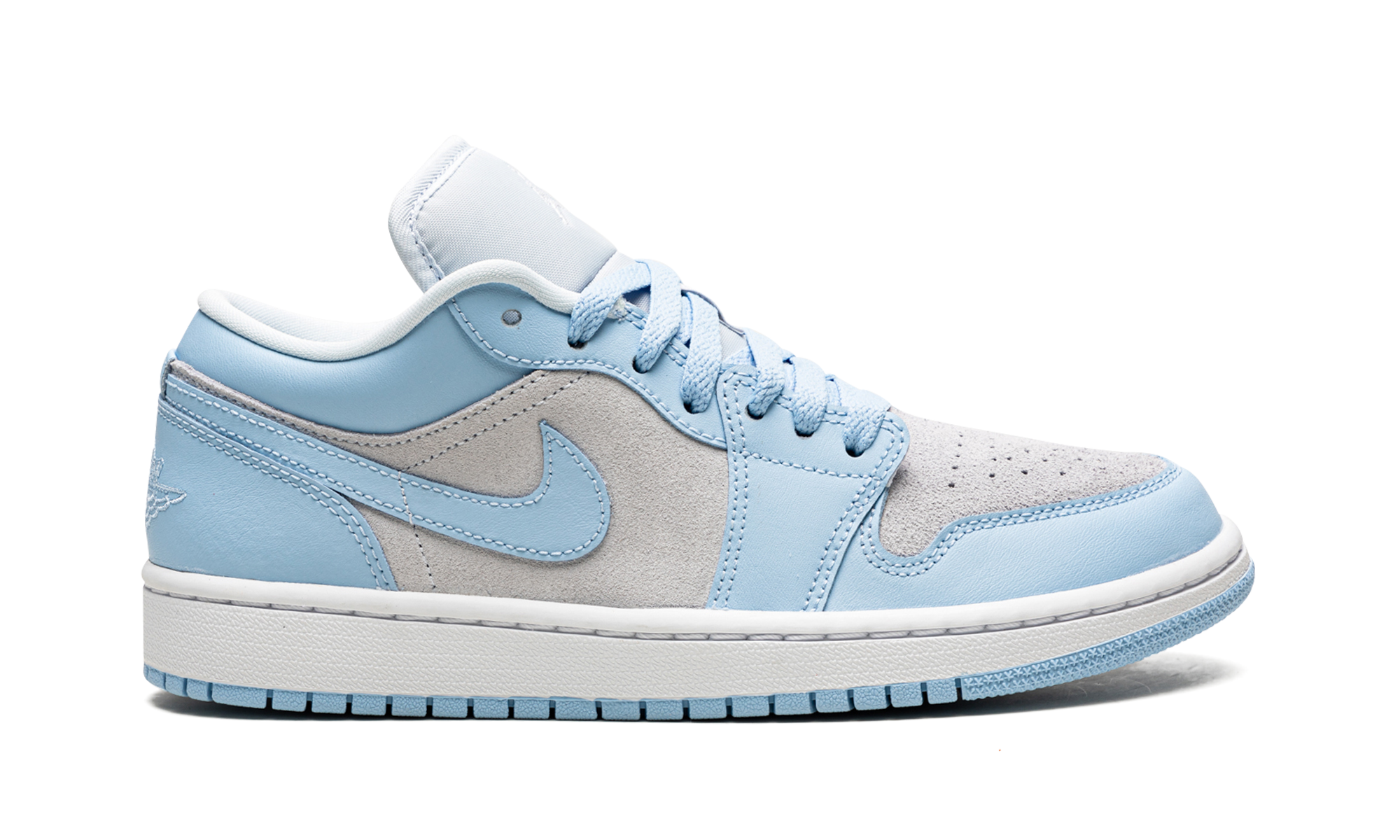 jordan 1 low football grey aluminum women s+DC0774-050+right view