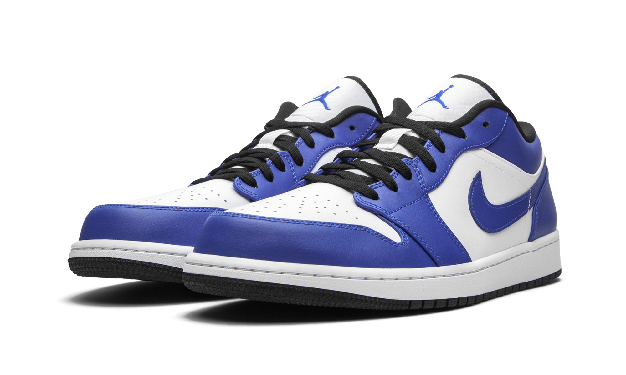 jordan 1 low game royal+553558-124+diagnol left view