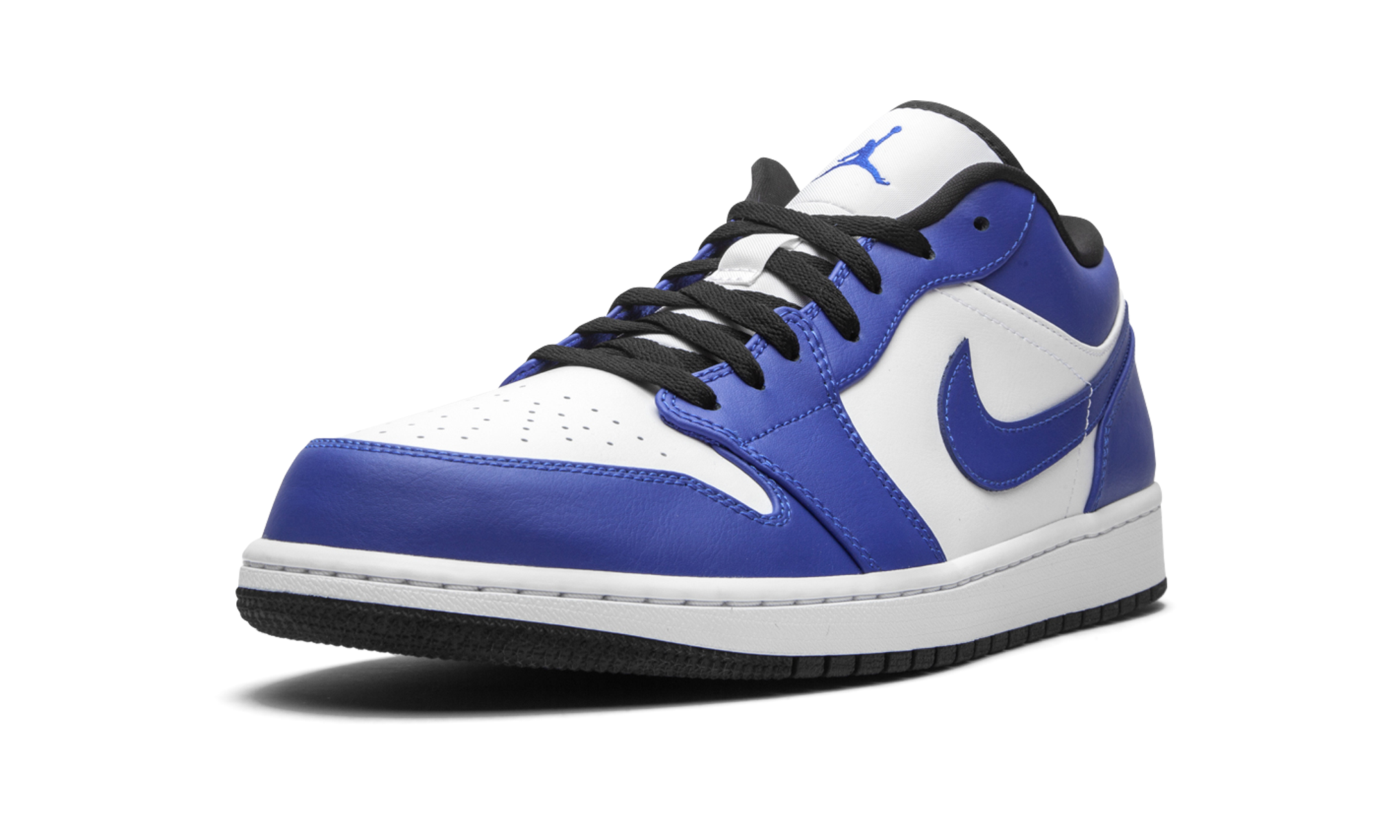 jordan 1 low game royal+553558-124+left diagnol single view