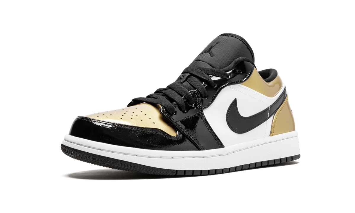jordan 1 low gold toe+CQ9447-700+left diagnol single view