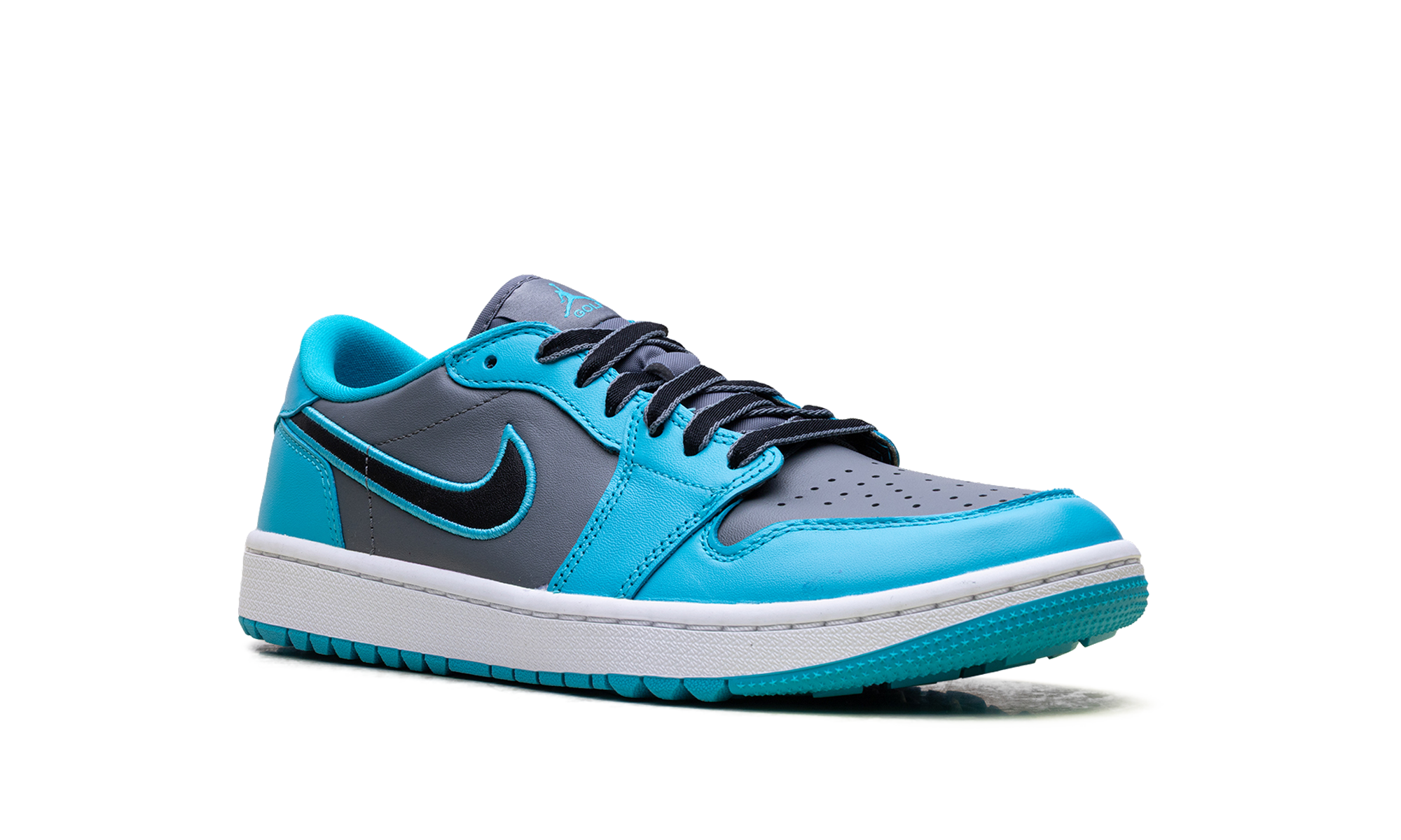 jordan 1 low golf cool grey gamma blue+FZ3248-001+diagnol right view