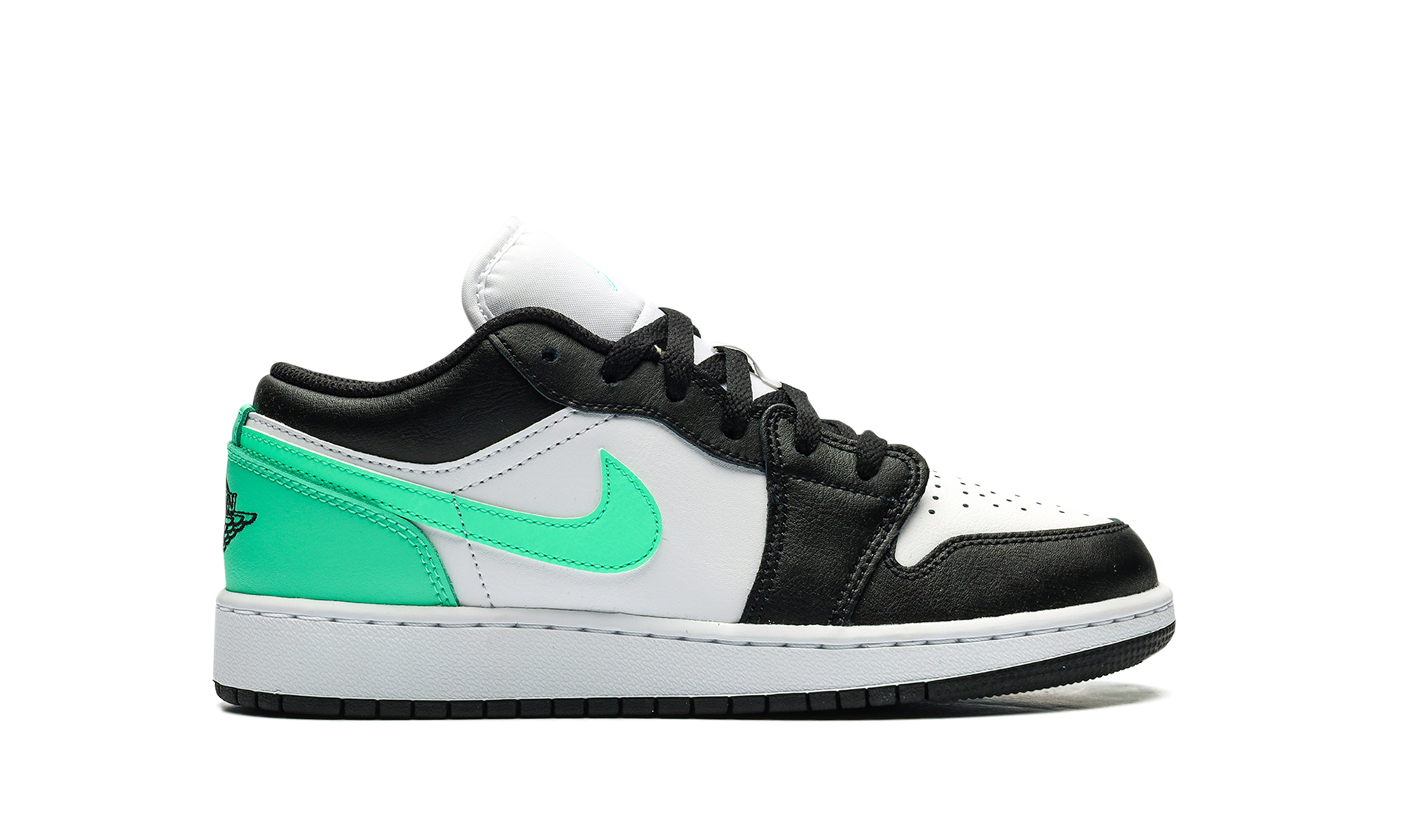 jordan 1 low green glow gs+553560-131+right view
