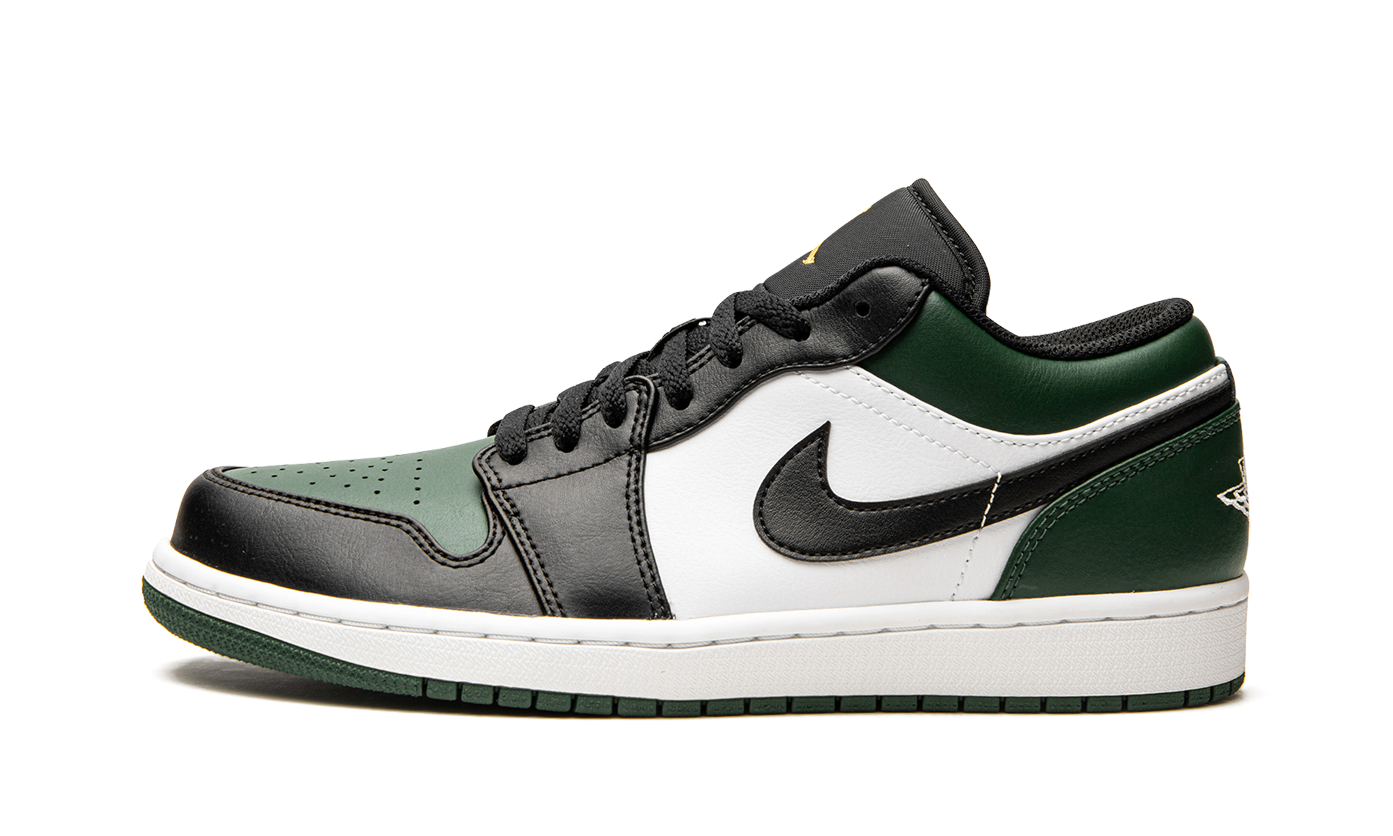 jordan 1 low green toe+553558-371+diagnol right view 1