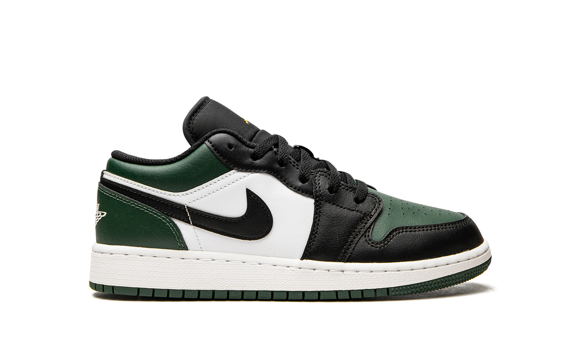 jordan 1 low green toe gs+553560-371+right view