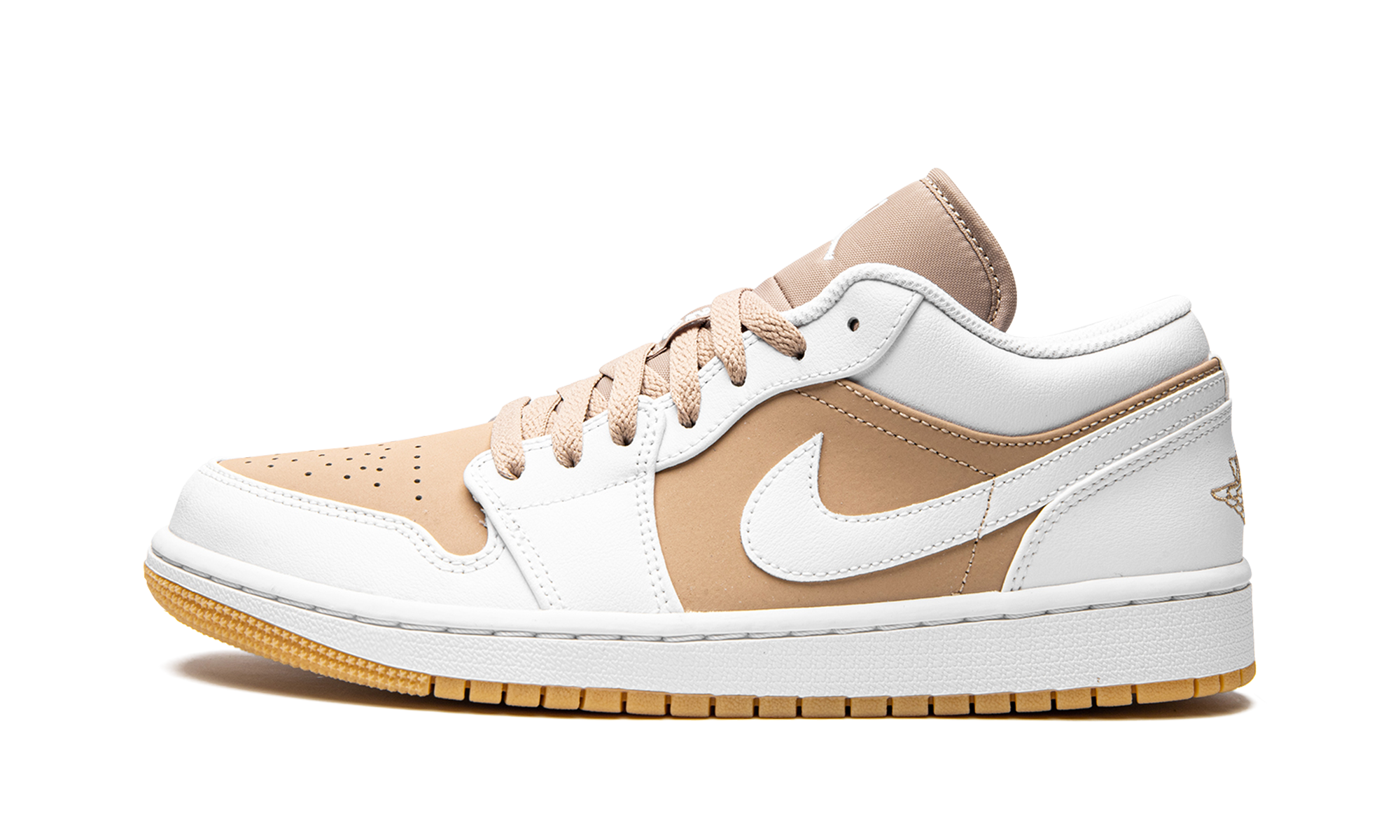 jordan 1 low gum white+DN6999-100+diagnol right view 1