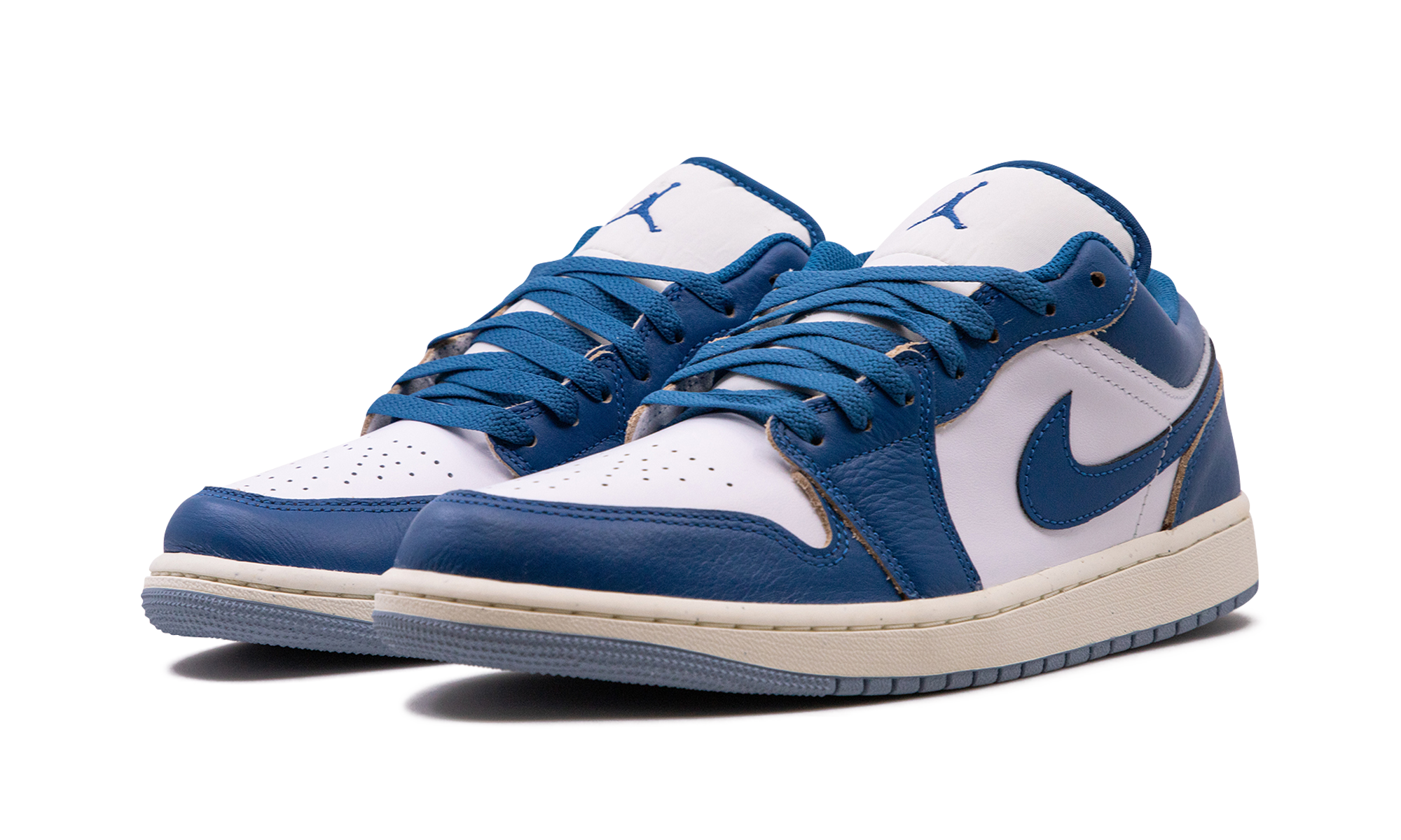 jordan 1 low industrial blue+FN5214-141+diagnol left view