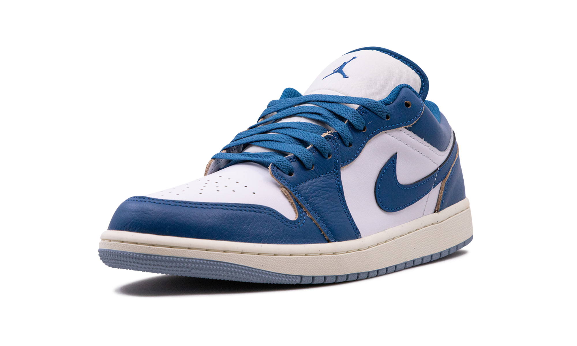 jordan 1 low industrial blue+FN5214-141+left diagnol single view