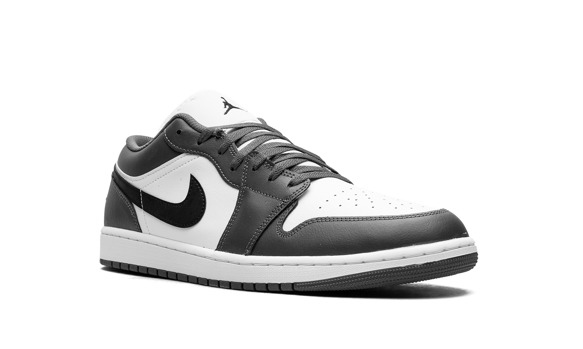 jordan 1 low iron grey+553558-152+diagnol right view