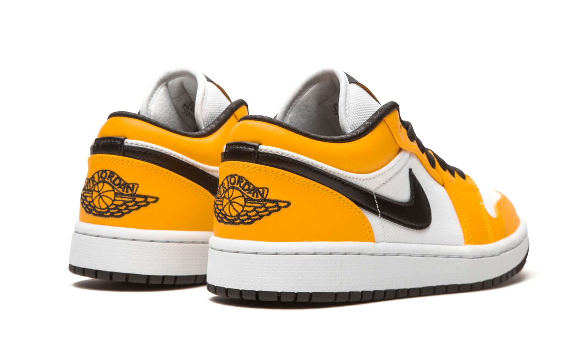 jordan 1 low laser orange women s+CZ4776-107+diagnol right behind view