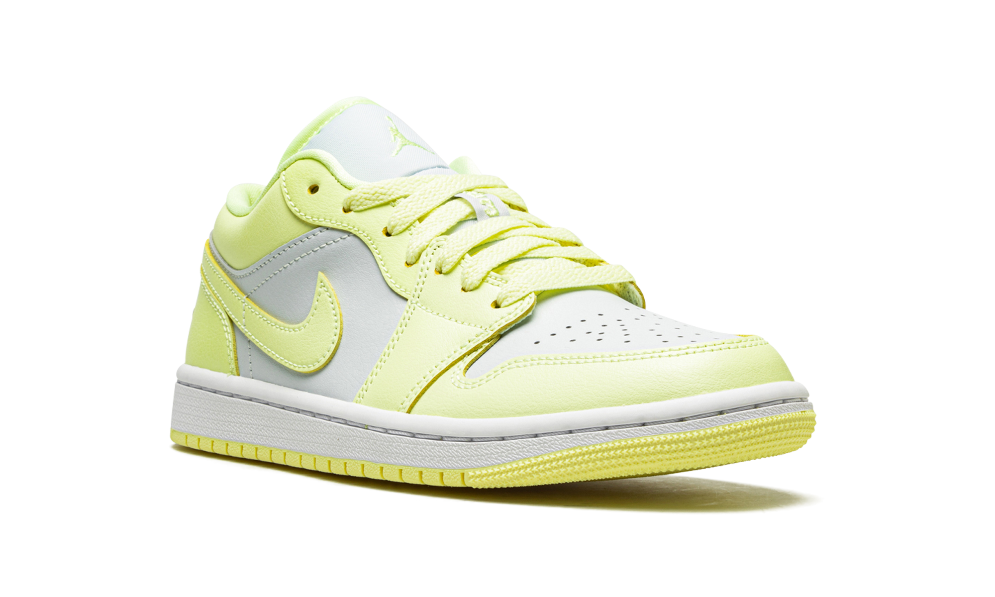 jordan 1 low lemonade women s+DC0774-007+diagnol right view
