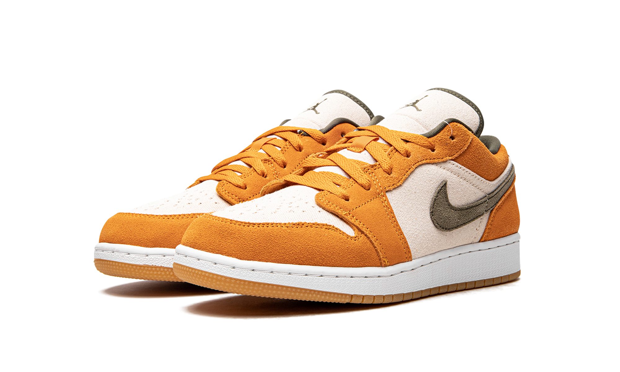 jordan 1 low light curry gs+DJ0342-102+diagnol left view