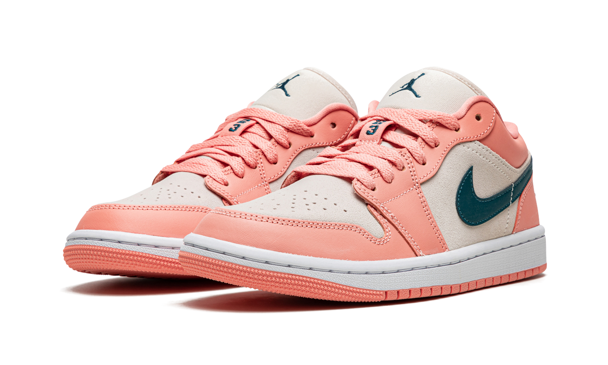 jordan 1 low light madder root women s+DC0774-800+diagnol left view