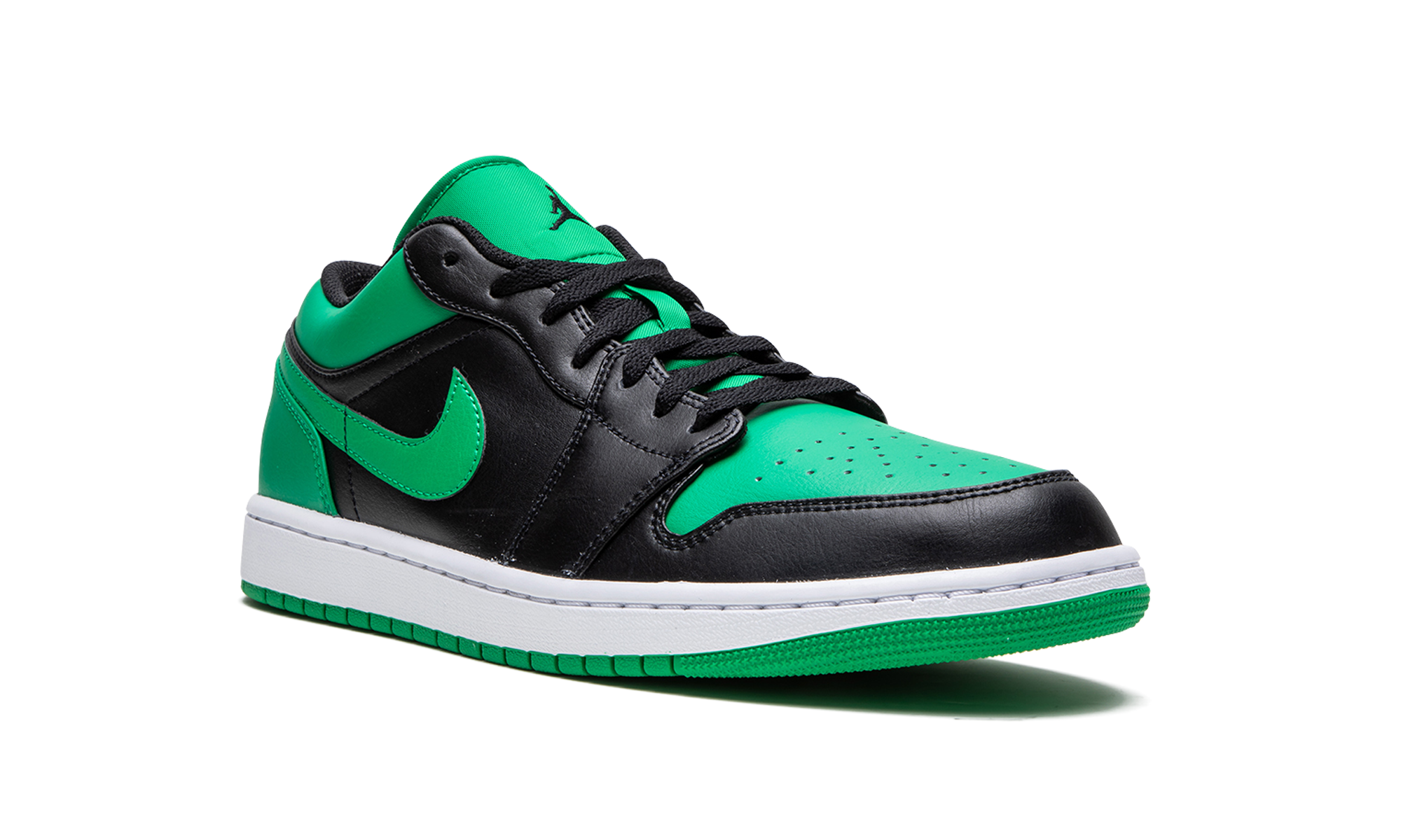 jordan 1 low lucky green+553558-065+diagnol right view