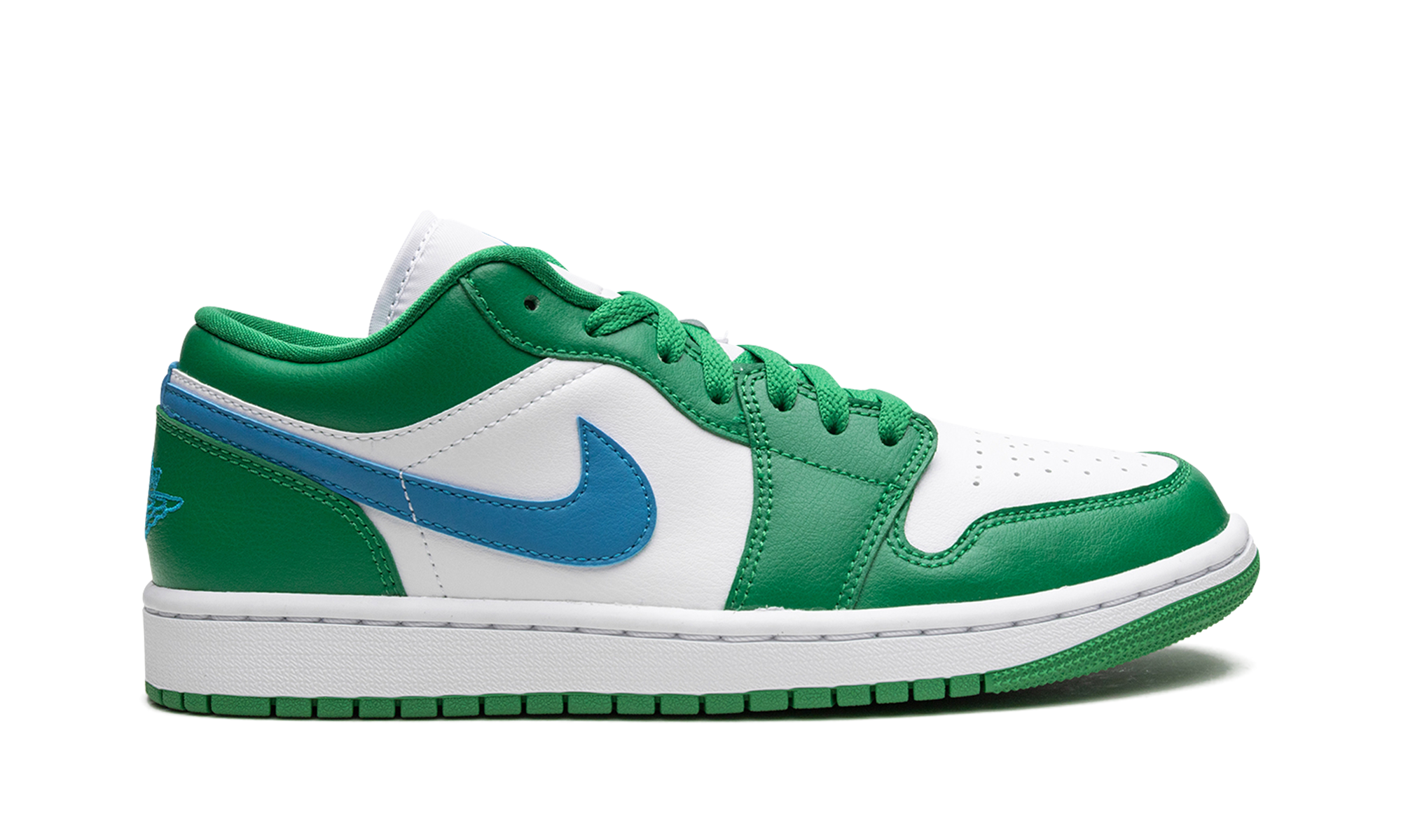 jordan 1 low lucky green aquatone women s+DC0774-304+right view