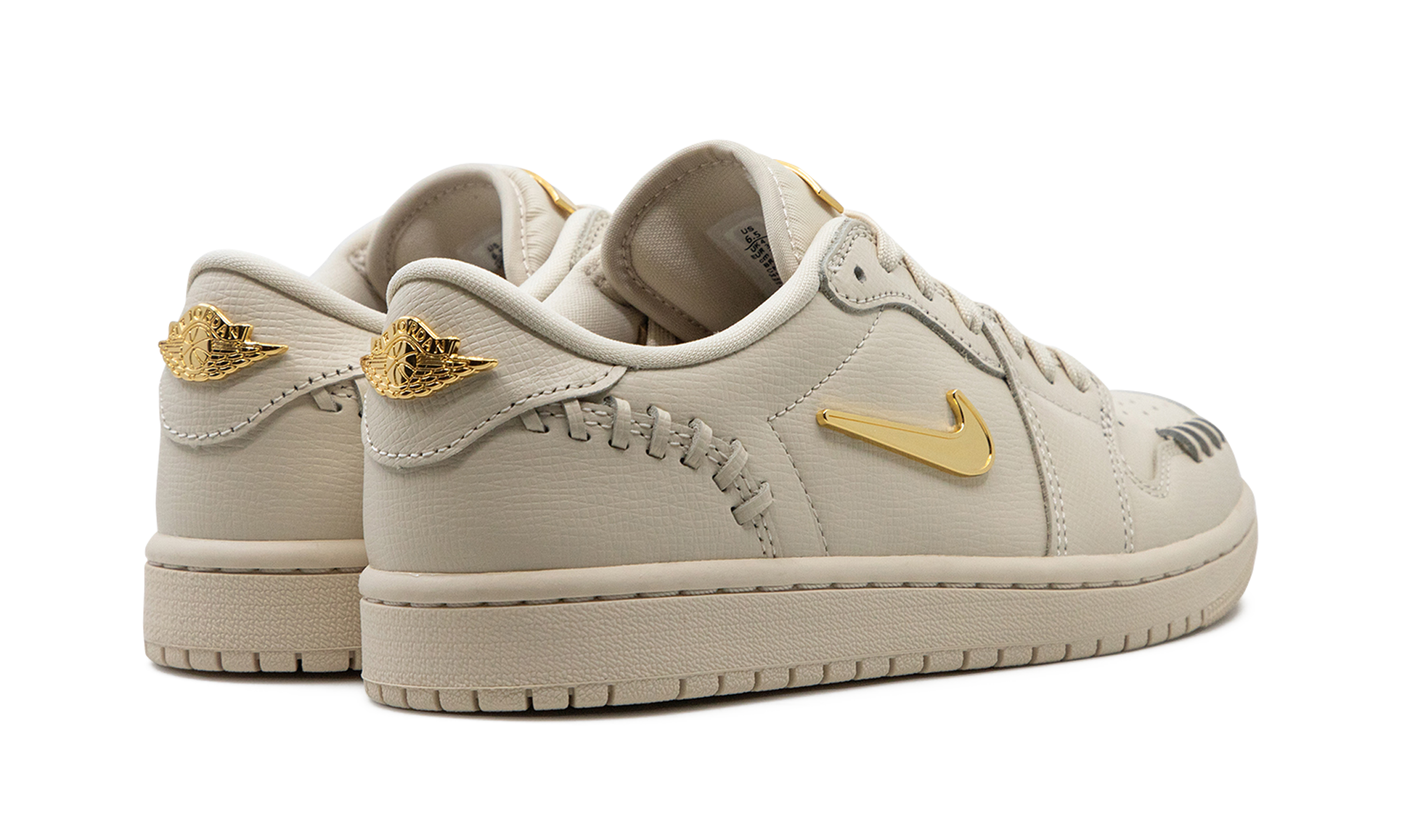 jordan 1 low method of make legend light brown women s+FN5032-200+diagnol right behind view