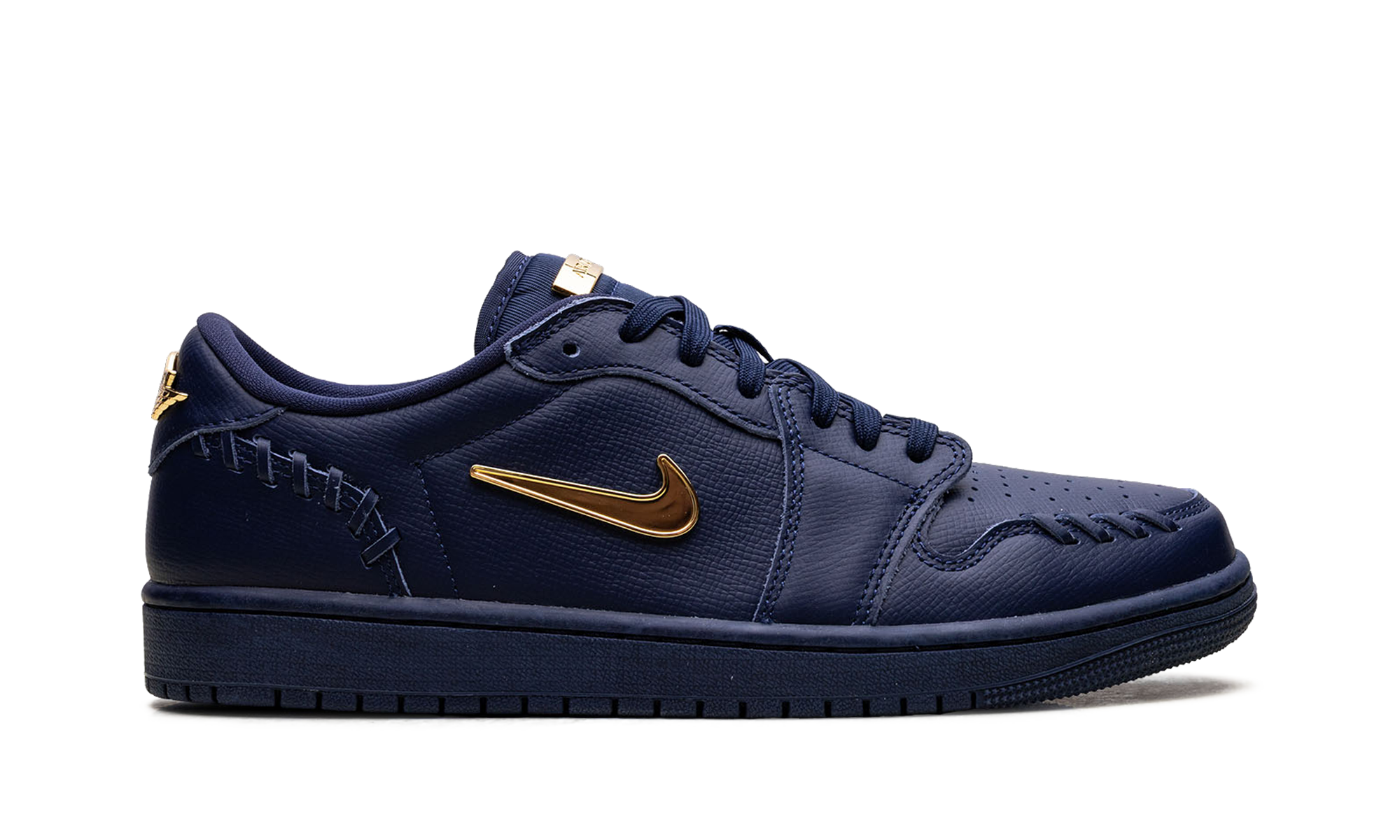 jordan 1 low method of make midnight navy metallic gold women s+FN5032-400+right view