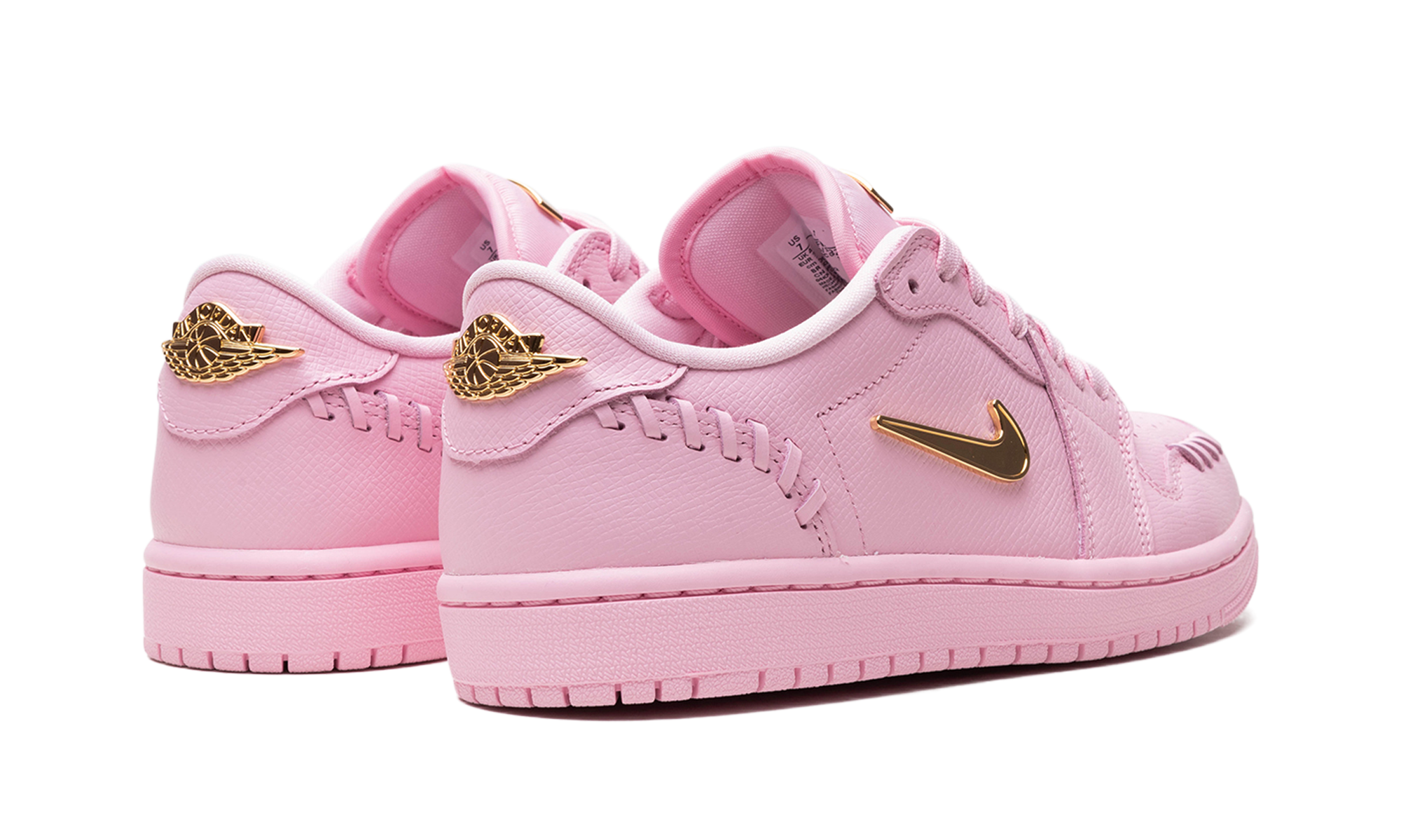 jordan 1 low method of make perfect pink women s+FN5032-600+diagnol right behind view