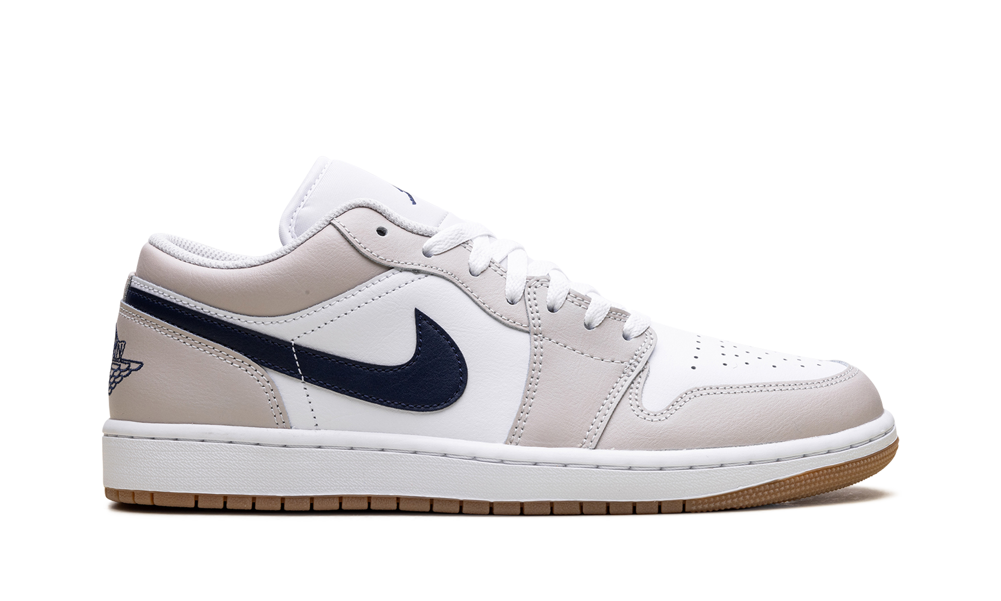 jordan 1 low midnight navy neutral grey+553558-146+right view
