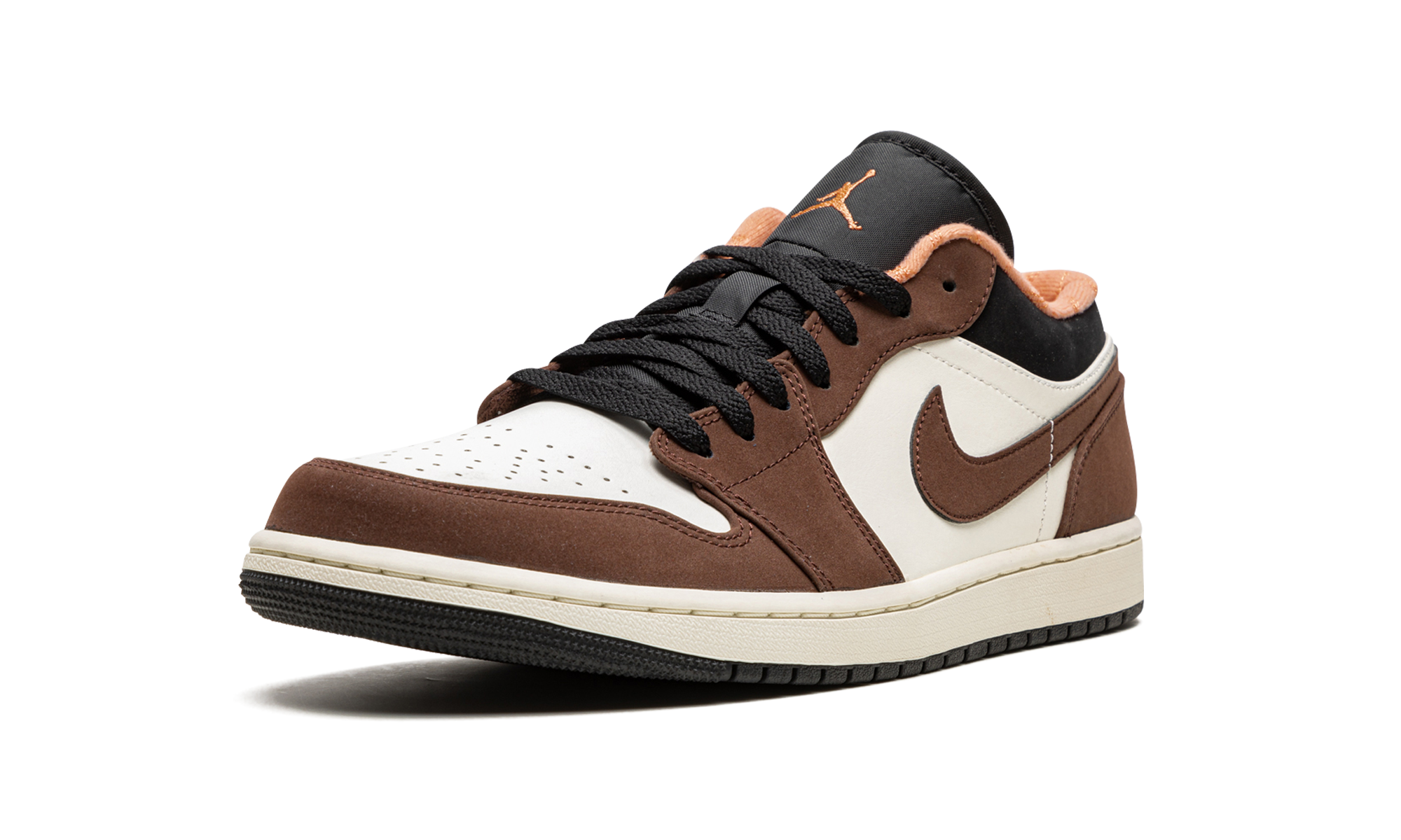 jordan 1 low mocha+DC6991-200+left diagnol single view