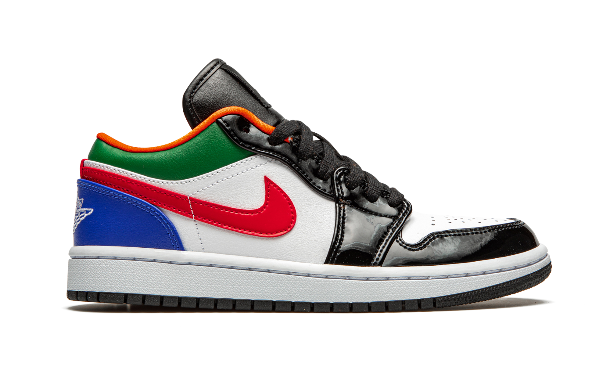 jordan 1 low multi color black toe women s+CZ4776-101+right view