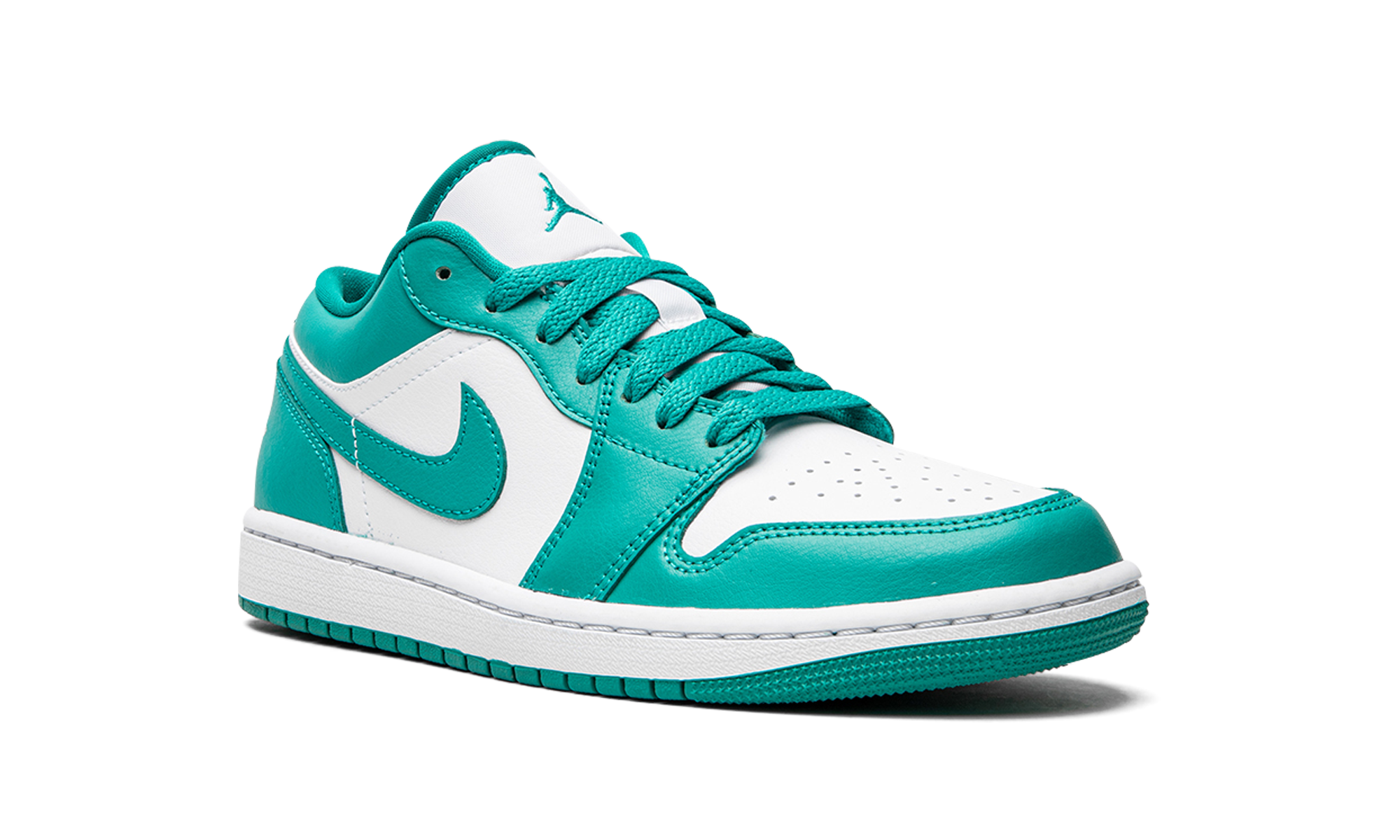 jordan 1 low new emerald women s+DC0774-132+diagnol right view