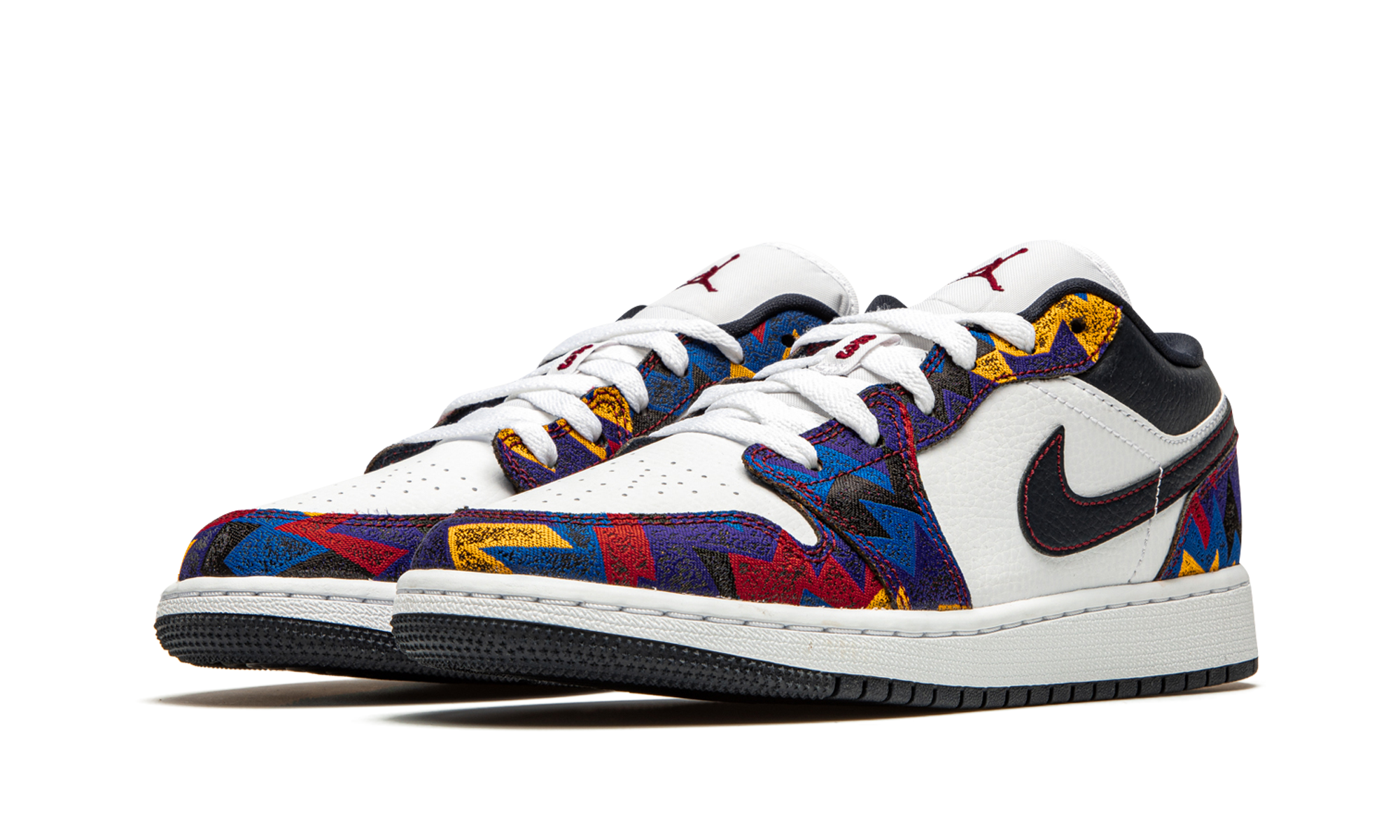 jordan 1 low nothing but net gs+CZ8657-100+diagnol left view