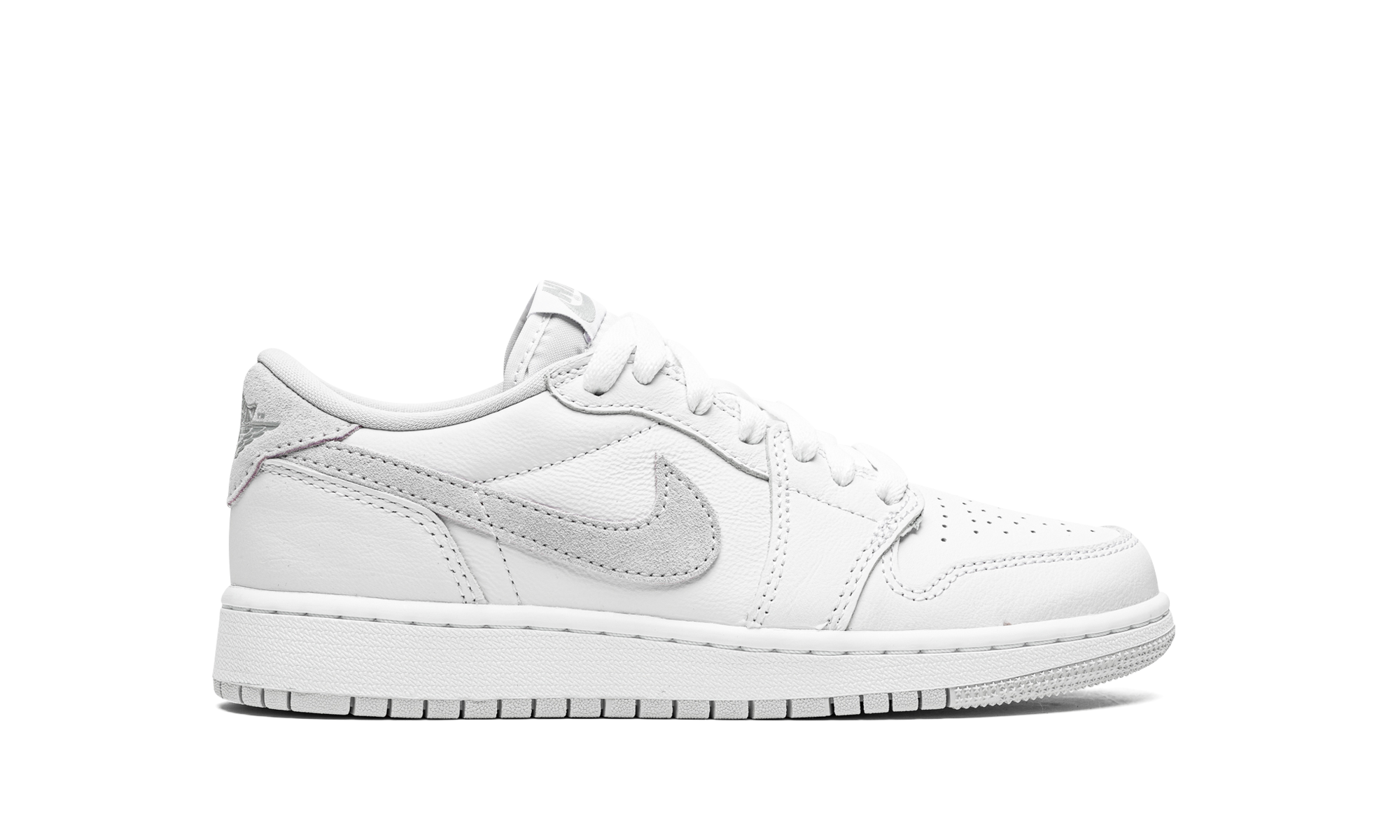 jordan 1 low og neutral grey 2021 gs+CZ0858-100+right view