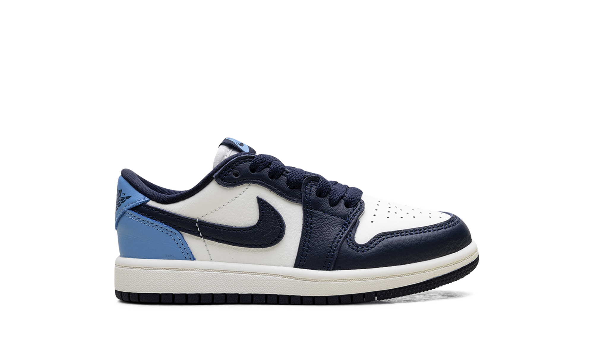 jordan 1 low og obsidian unc ps+FQ5436-400+right view