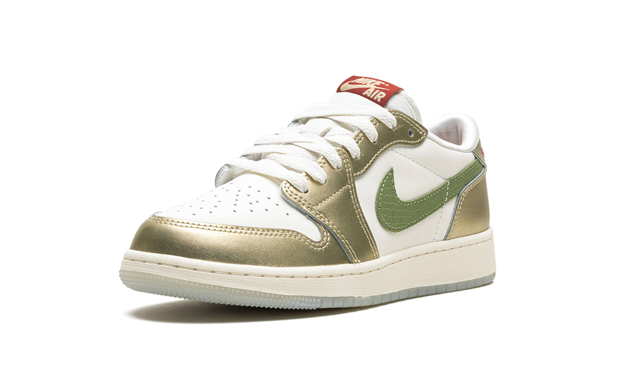 jordan 1 low og year of the dragon 2024 gs+FQ6593-100+left diagnol single view