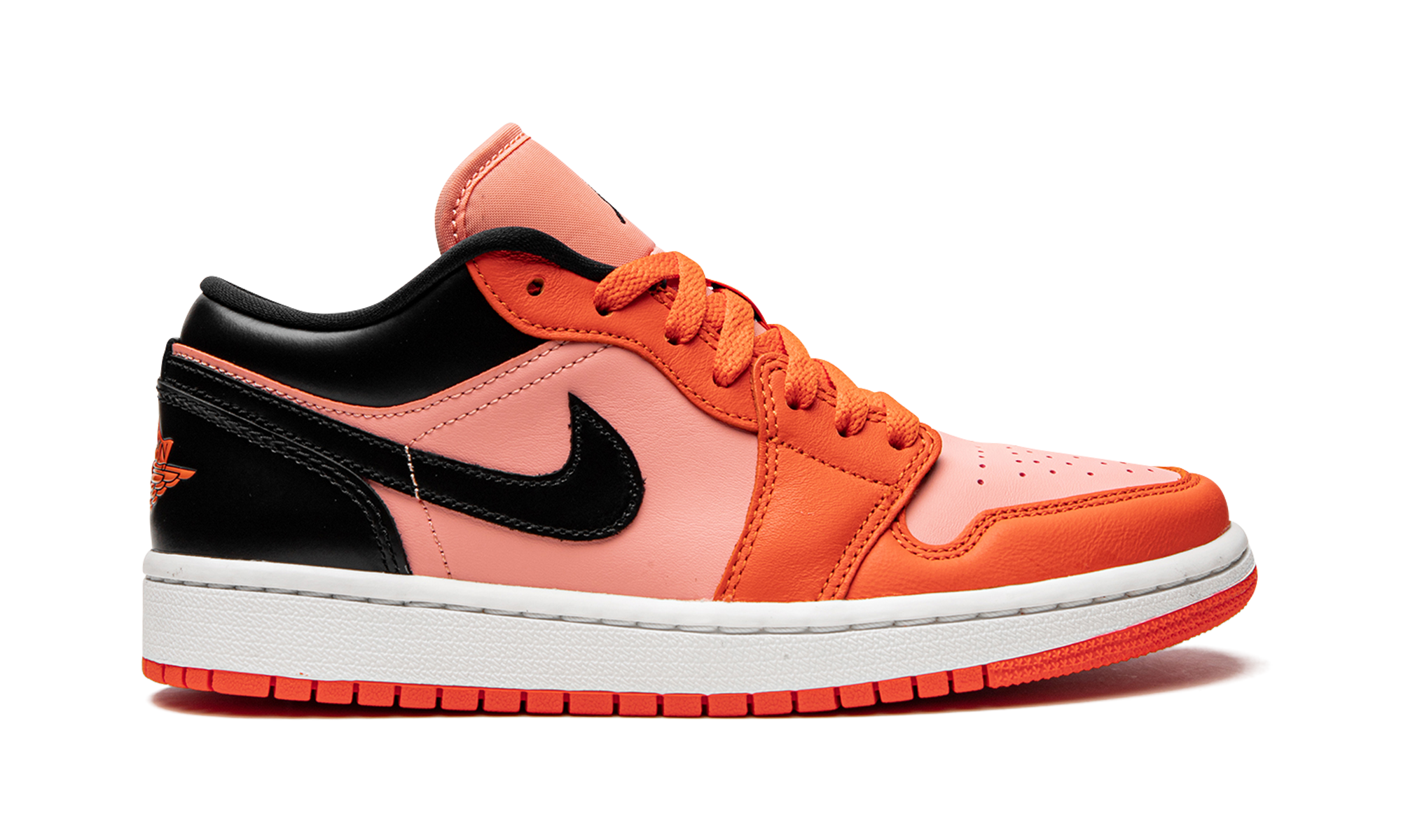 jordan 1 low orange black women s+DM3379-600+right view